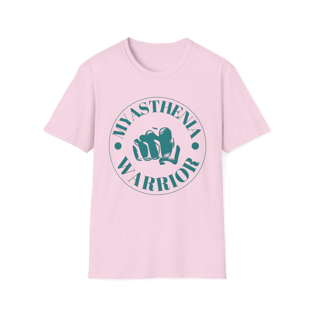 Myasthenia Warrior T-Shirt — Fist Logo Awareness Tee