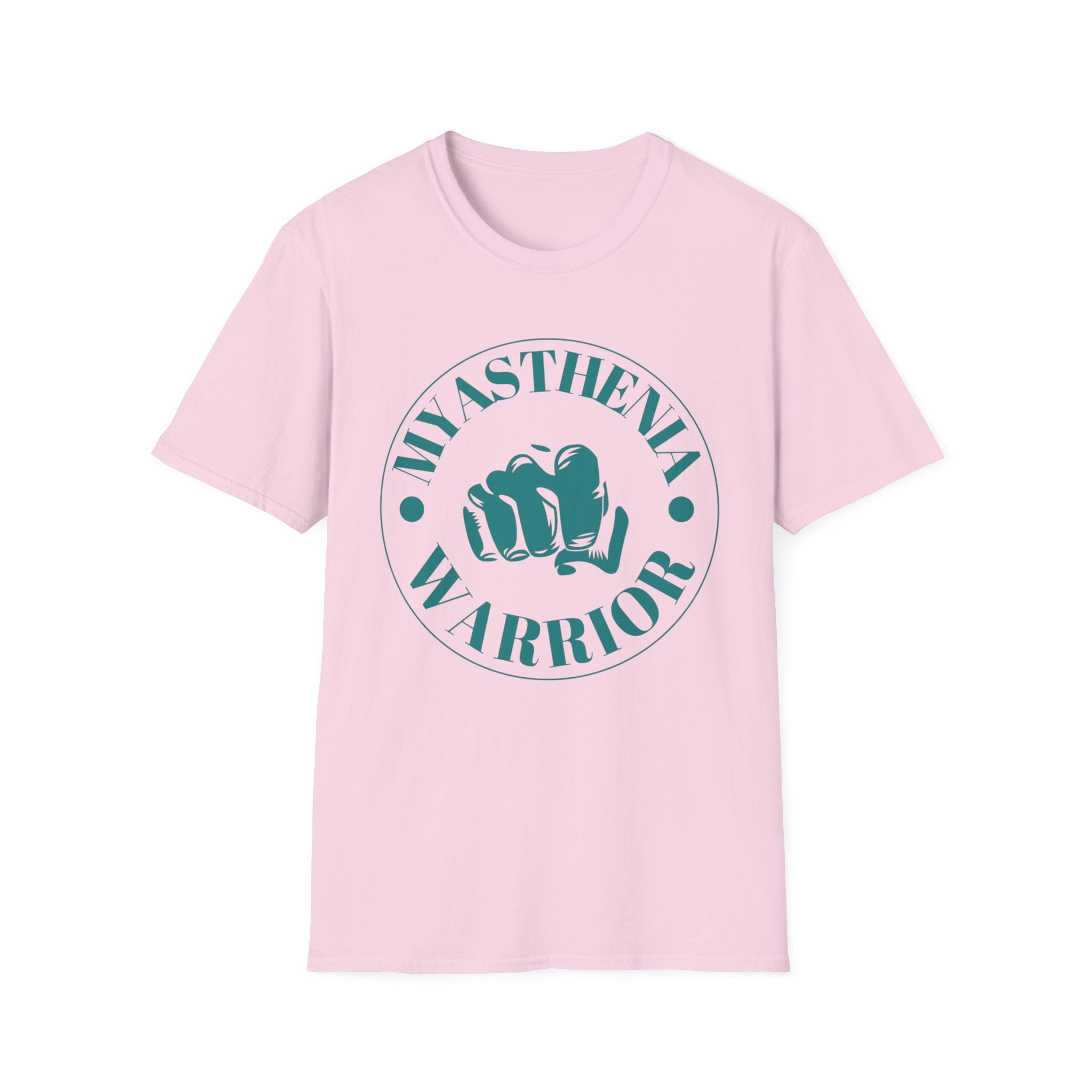 Myasthenia Warrior T-Shirt — Fist Logo Awareness Tee