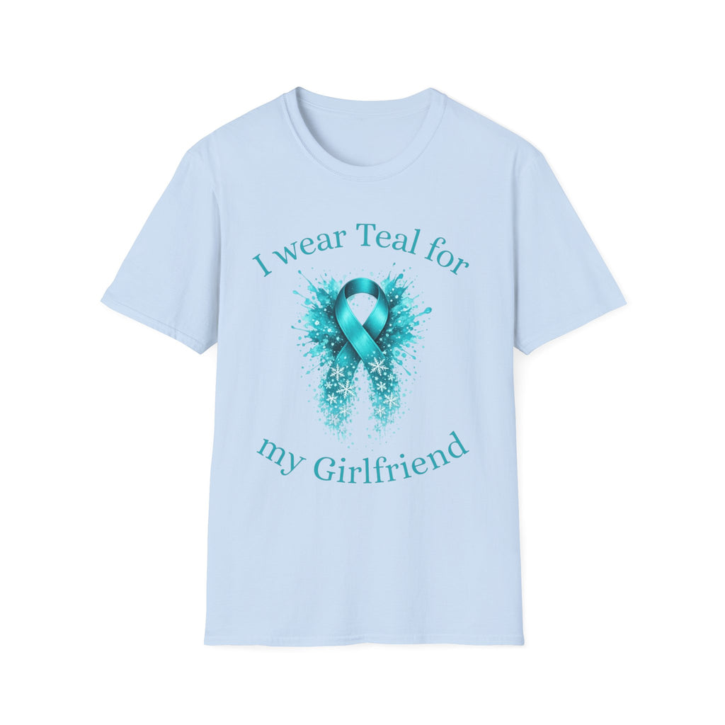 Myasthenia Gravis Awareness Tee — "I Wear Teal For My Girlfriend"