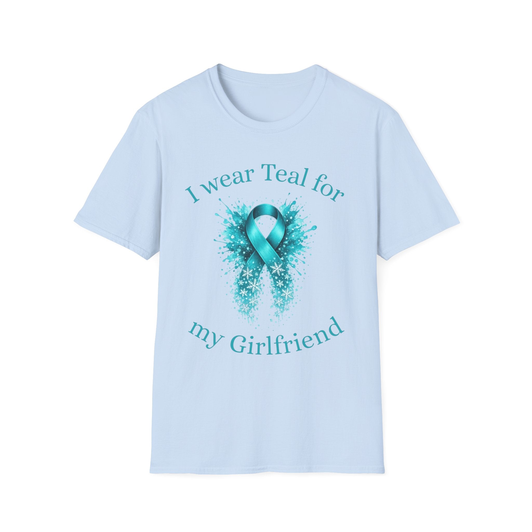 Myasthenia Gravis Awareness Tee — "I Wear Teal For My Girlfriend"