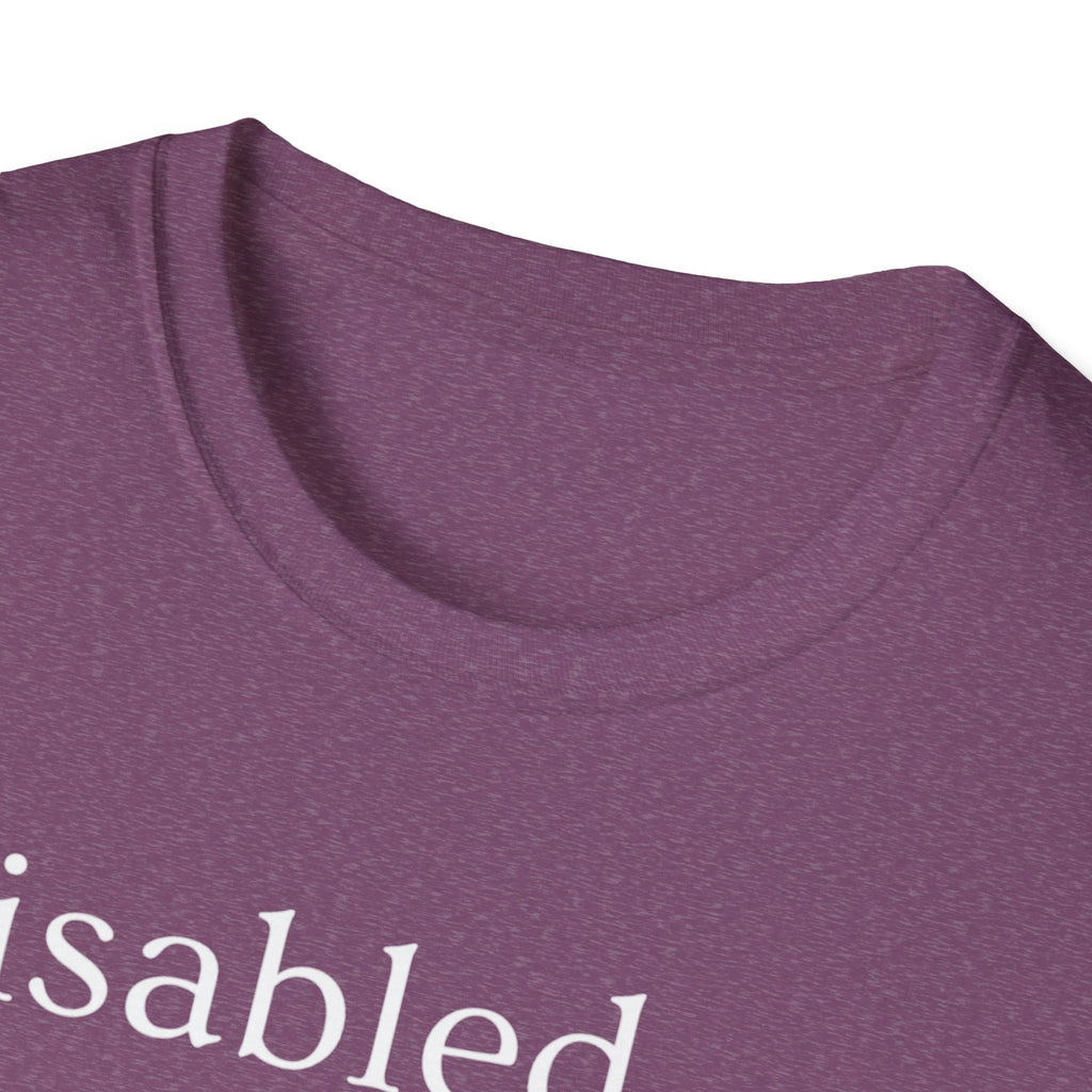 Disabled Definition T-Shirt — Disability Pride Awareness Tee