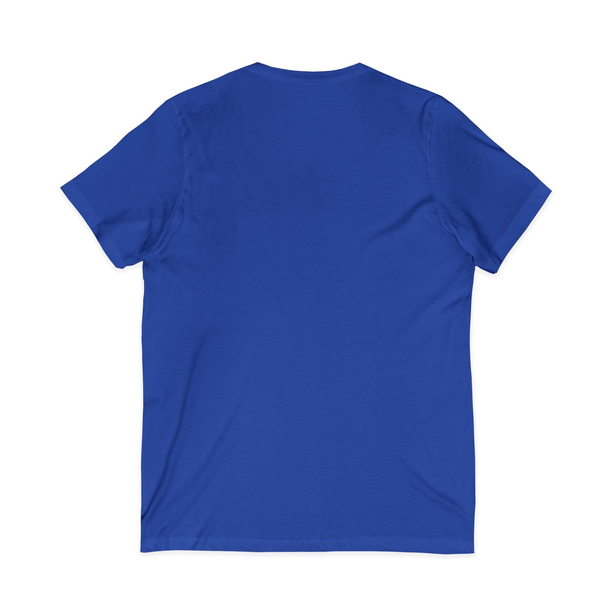 Myasthenia Gravis Awareness V-Neck Tee — "I'm Not Lazy" Sloth Design