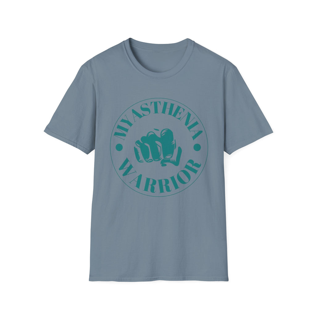 Myasthenia Warrior T-Shirt — Fist Logo Awareness Tee