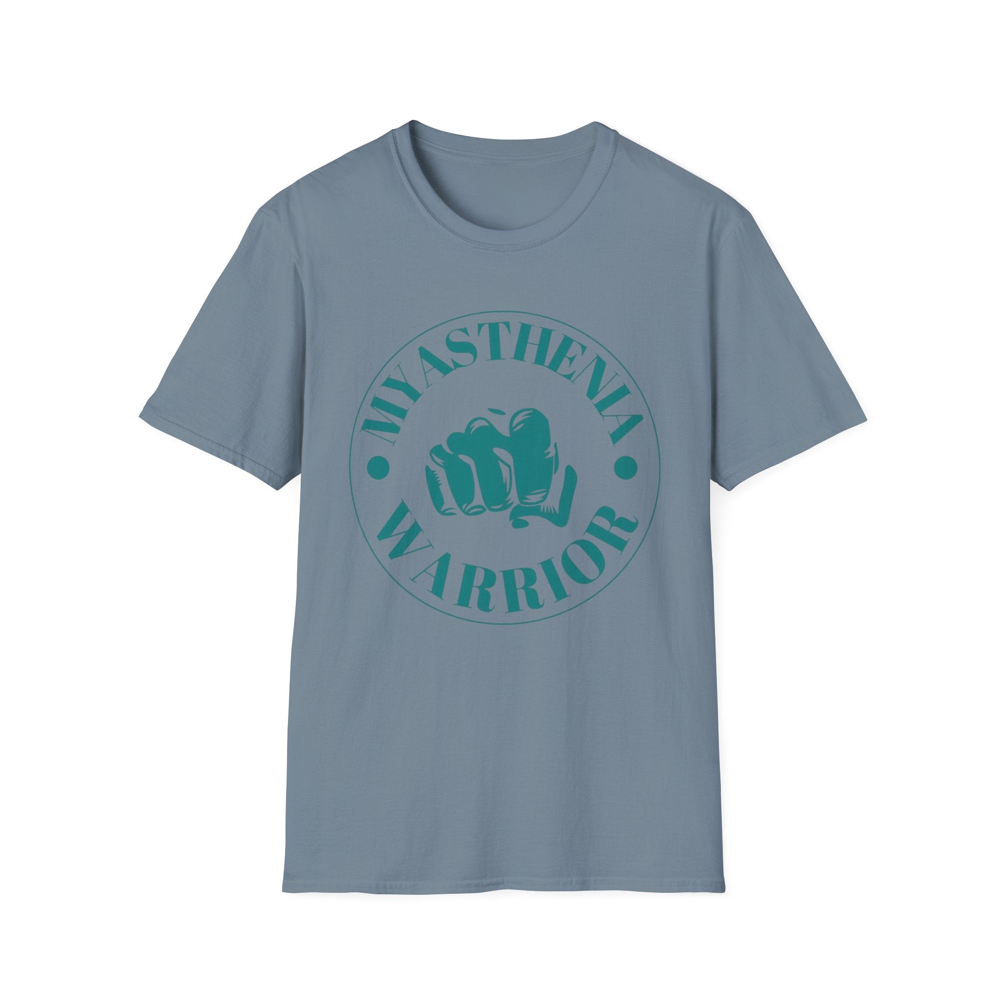Myasthenia Warrior T-Shirt — Fist Logo Awareness Tee
