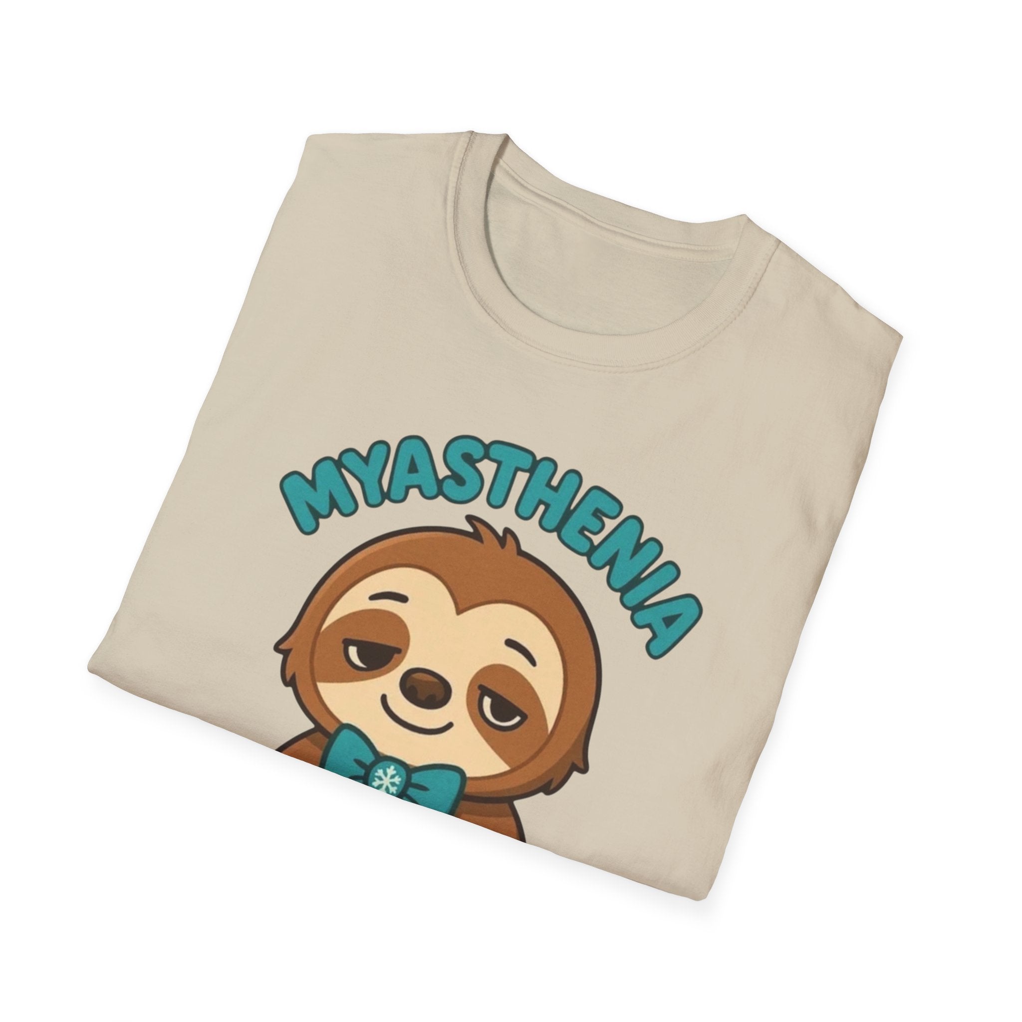Myasthenia Warrior Sloth T-Shirt