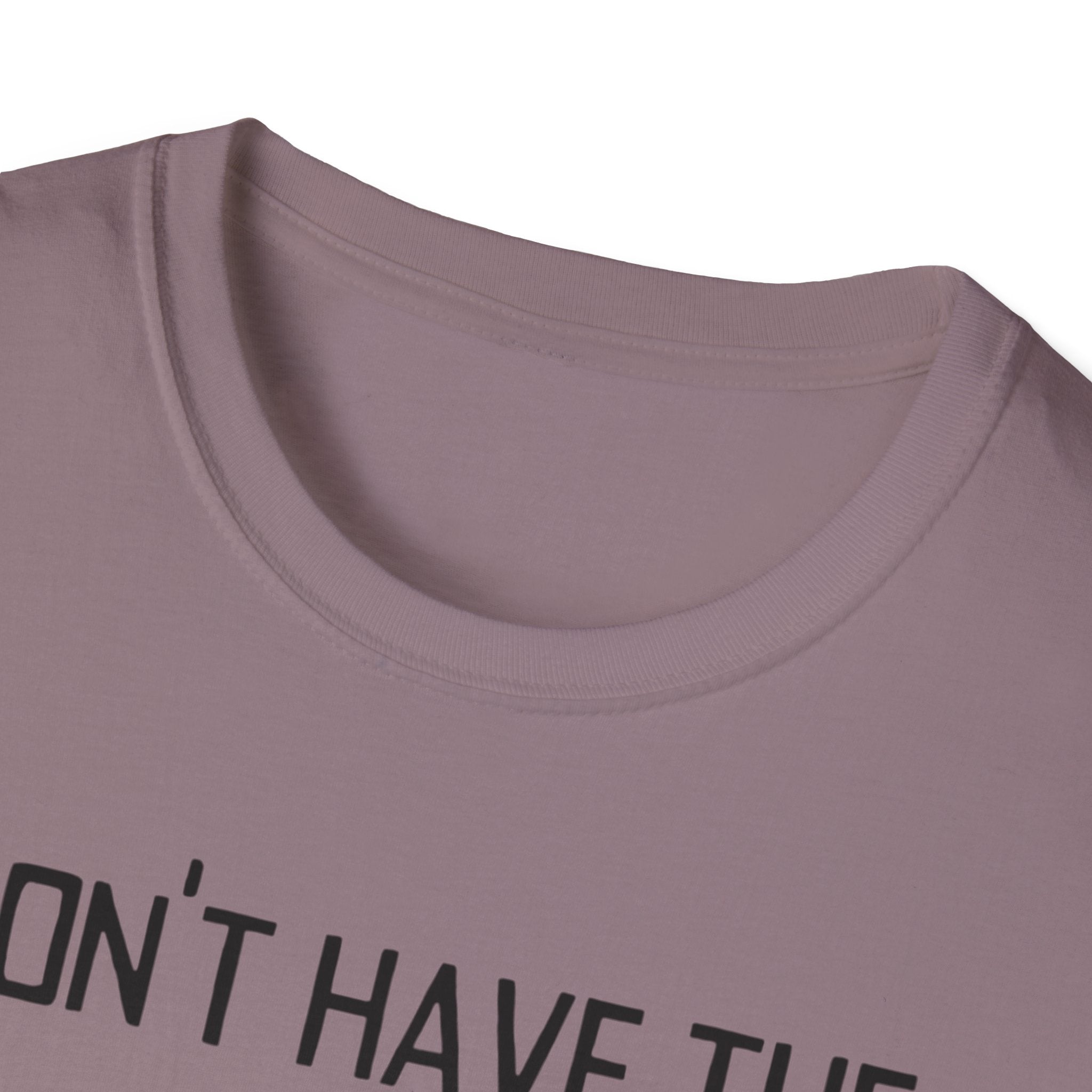 T-Shirt — “I Don’t Have the Energy For This” Low Battery Graphic Tee