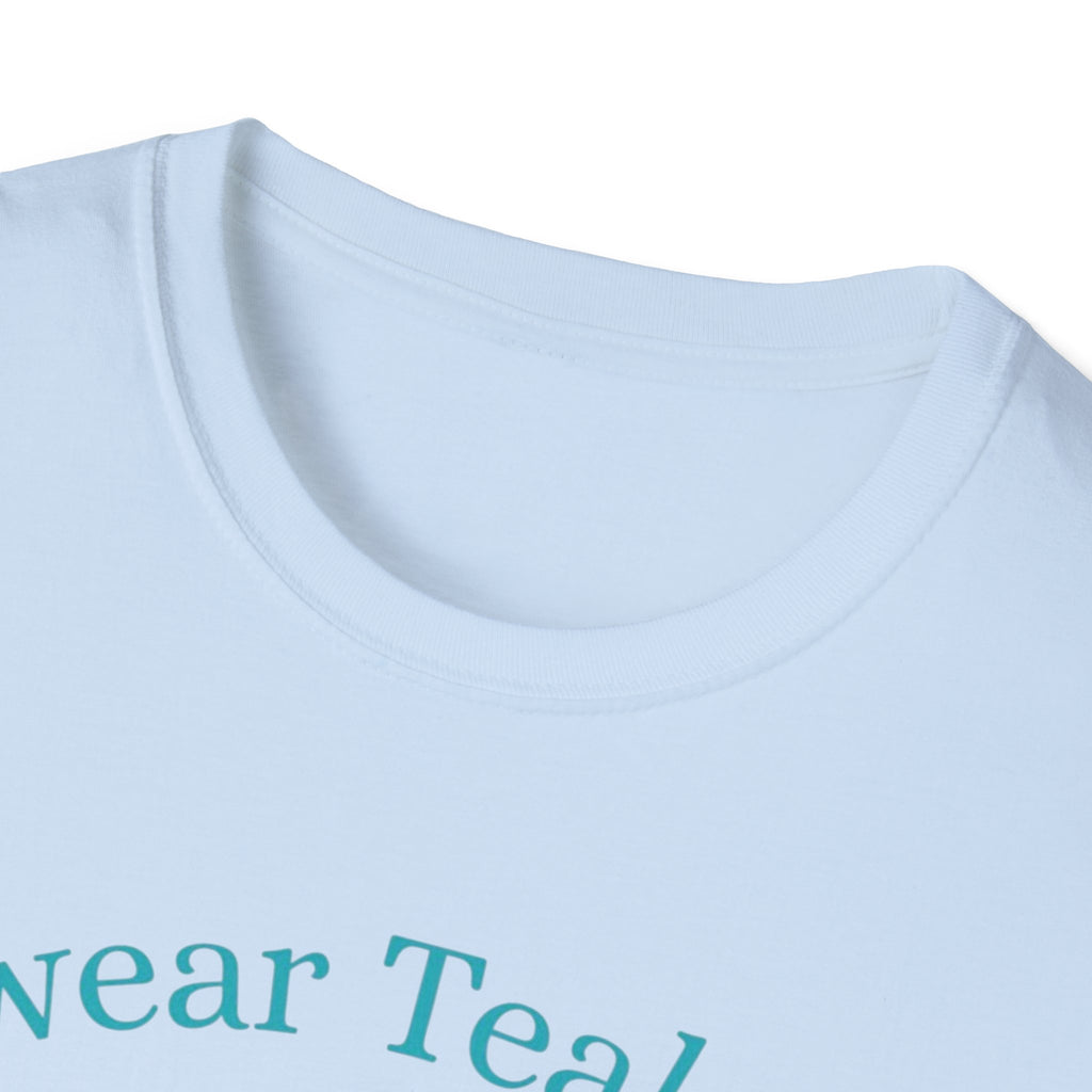 Myasthenia Gravis Awareness T-Shirt — "I Wear Teal For My Partner"
