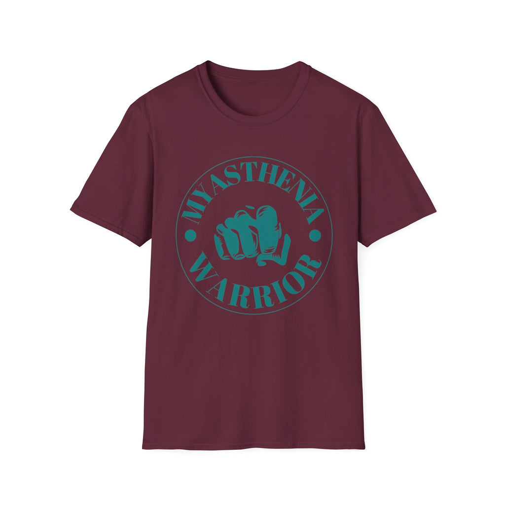 Myasthenia Warrior T-Shirt — Fist Logo Awareness Tee