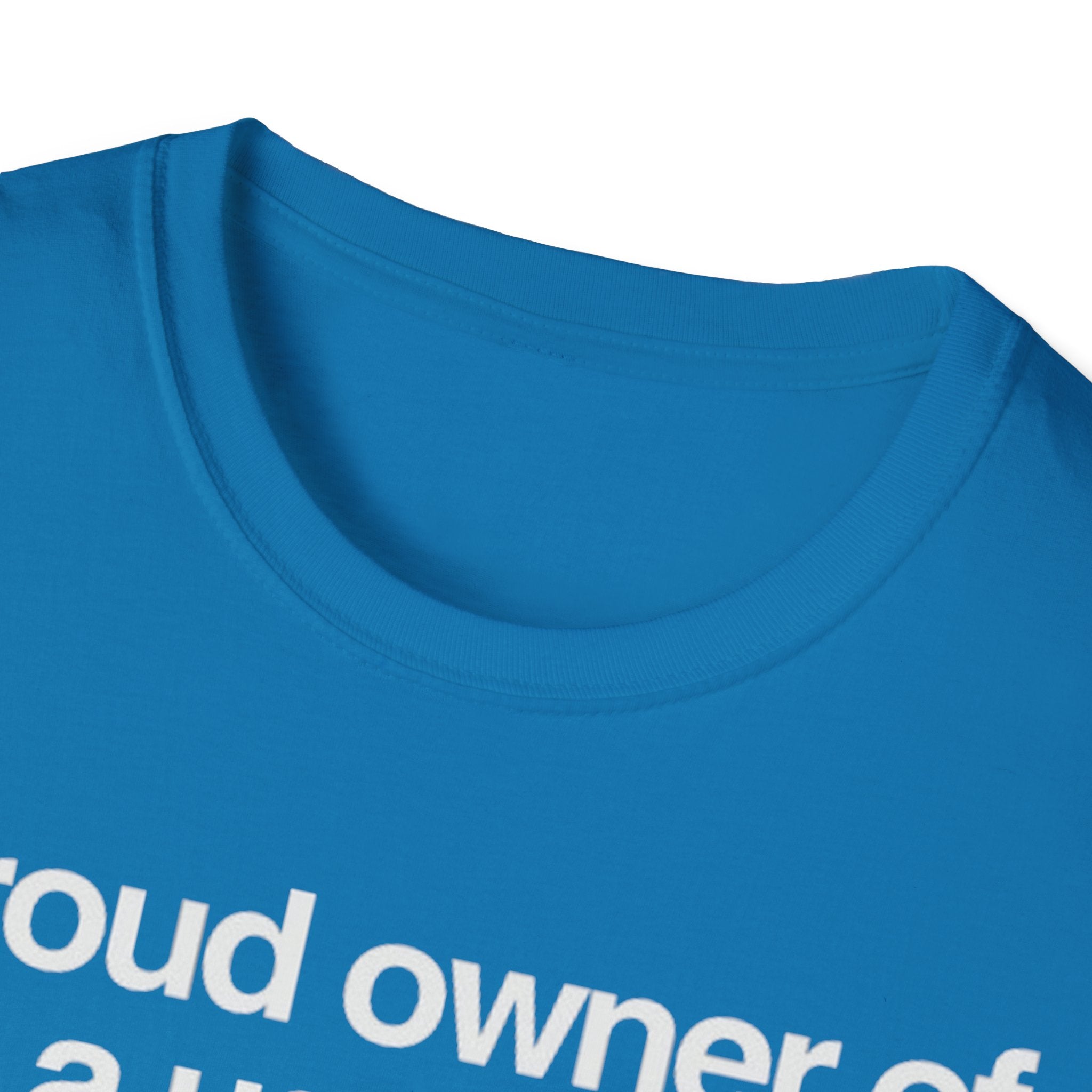 "Proud owner of a useless Immune System" Slogan Tee