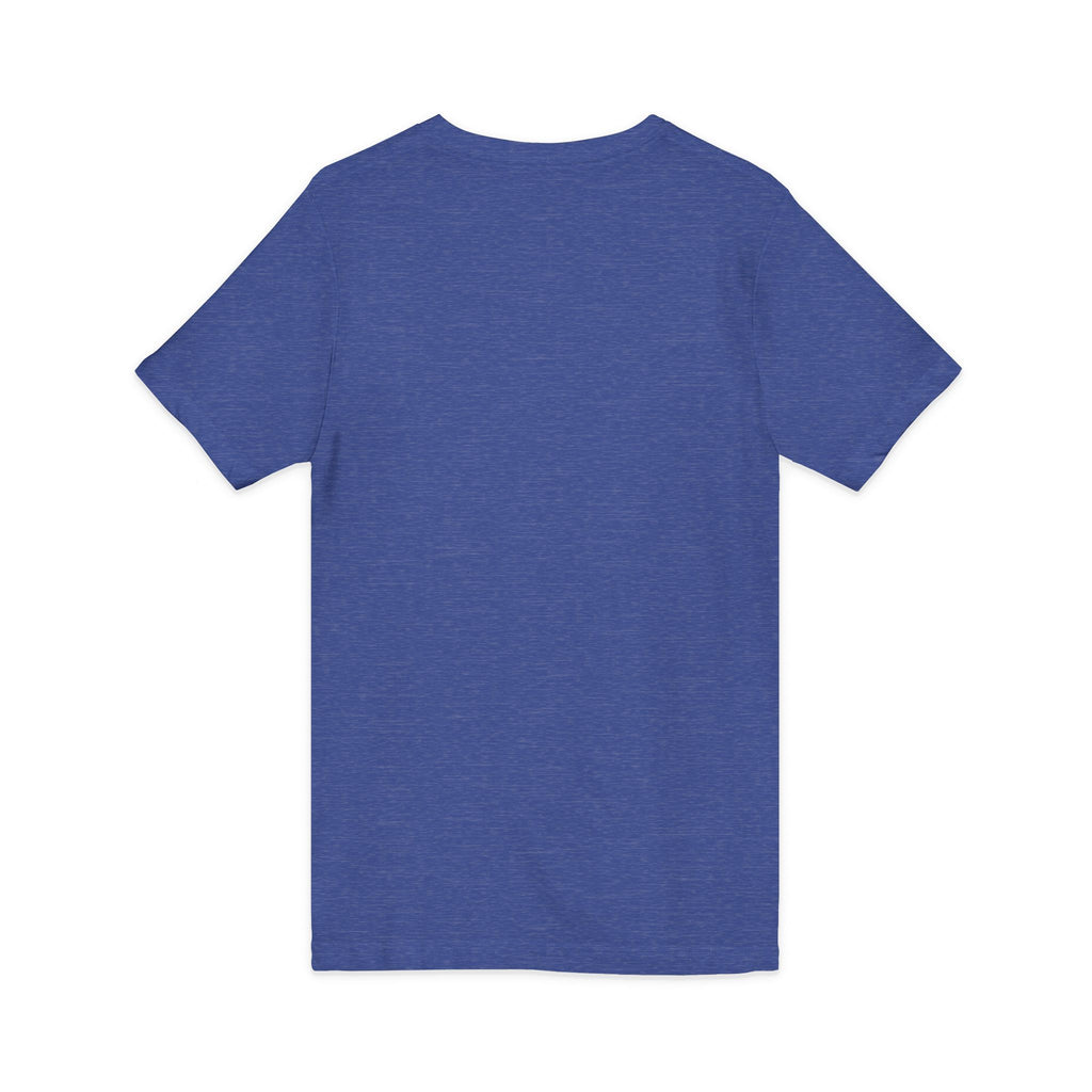 Rare Zebra Awareness V-Neck Tee — "I Am Rare" Teal Ribbon Shirt