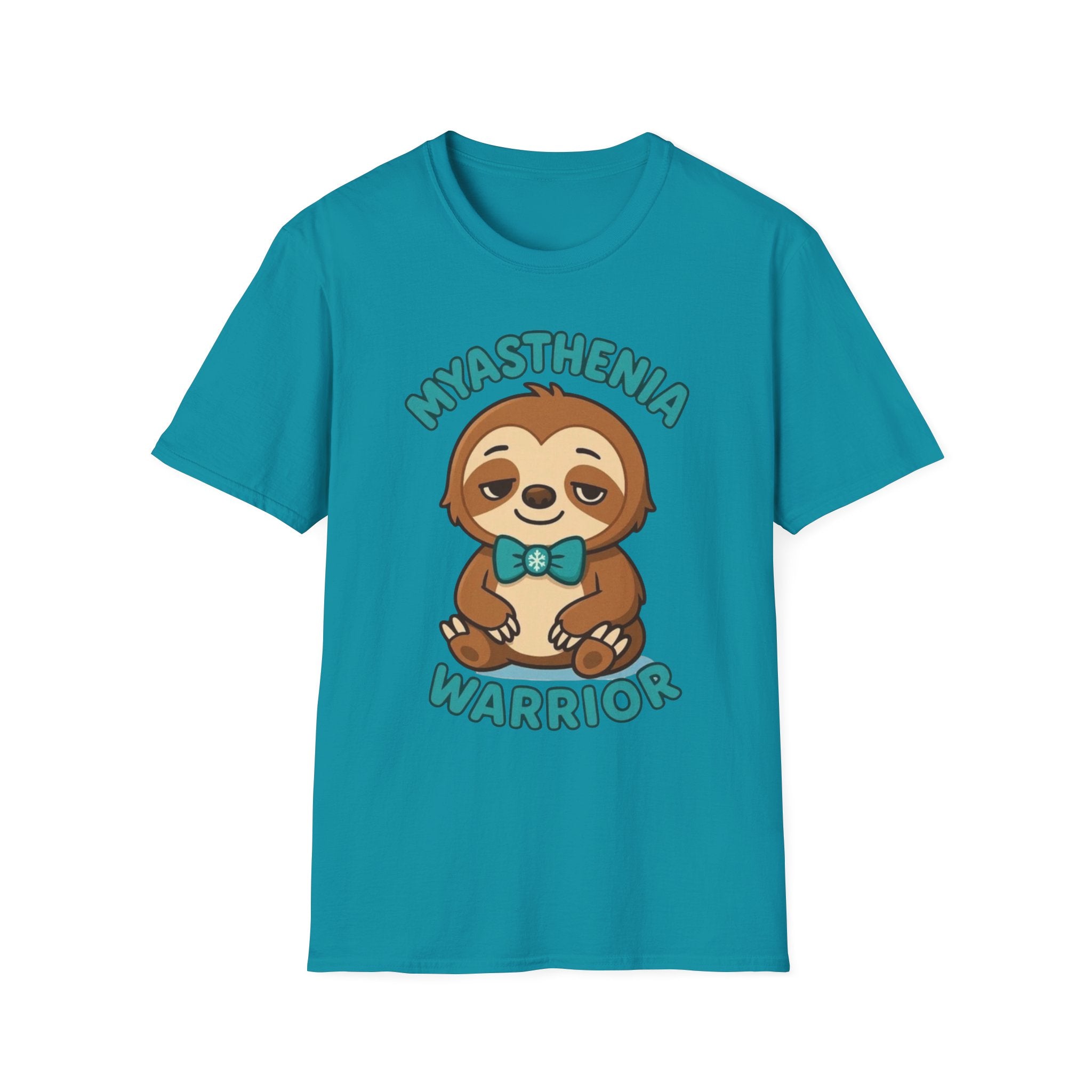 Myasthenia Warrior Sloth T-Shirt