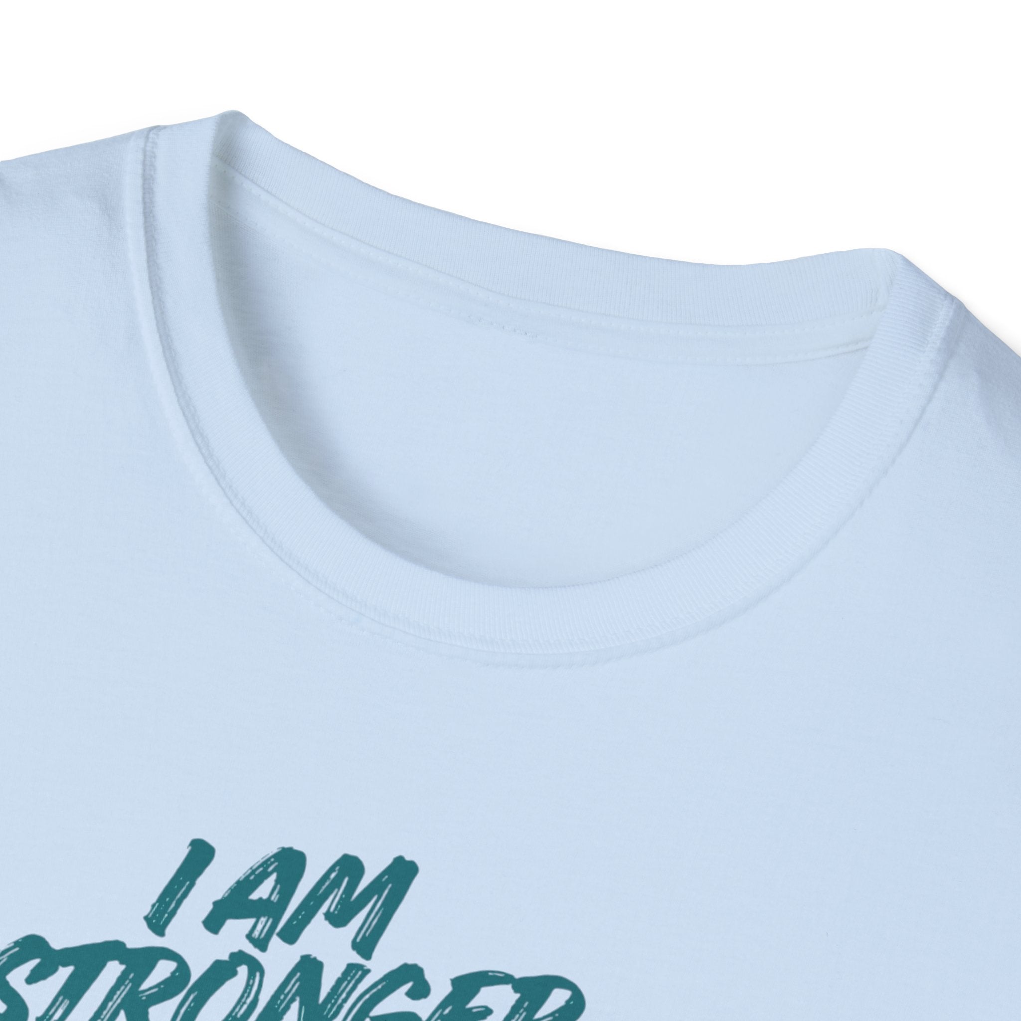 Elephant Strength T-Shirt — "I Am Stronger Than Myasthenia Gravis" Awareness Tee