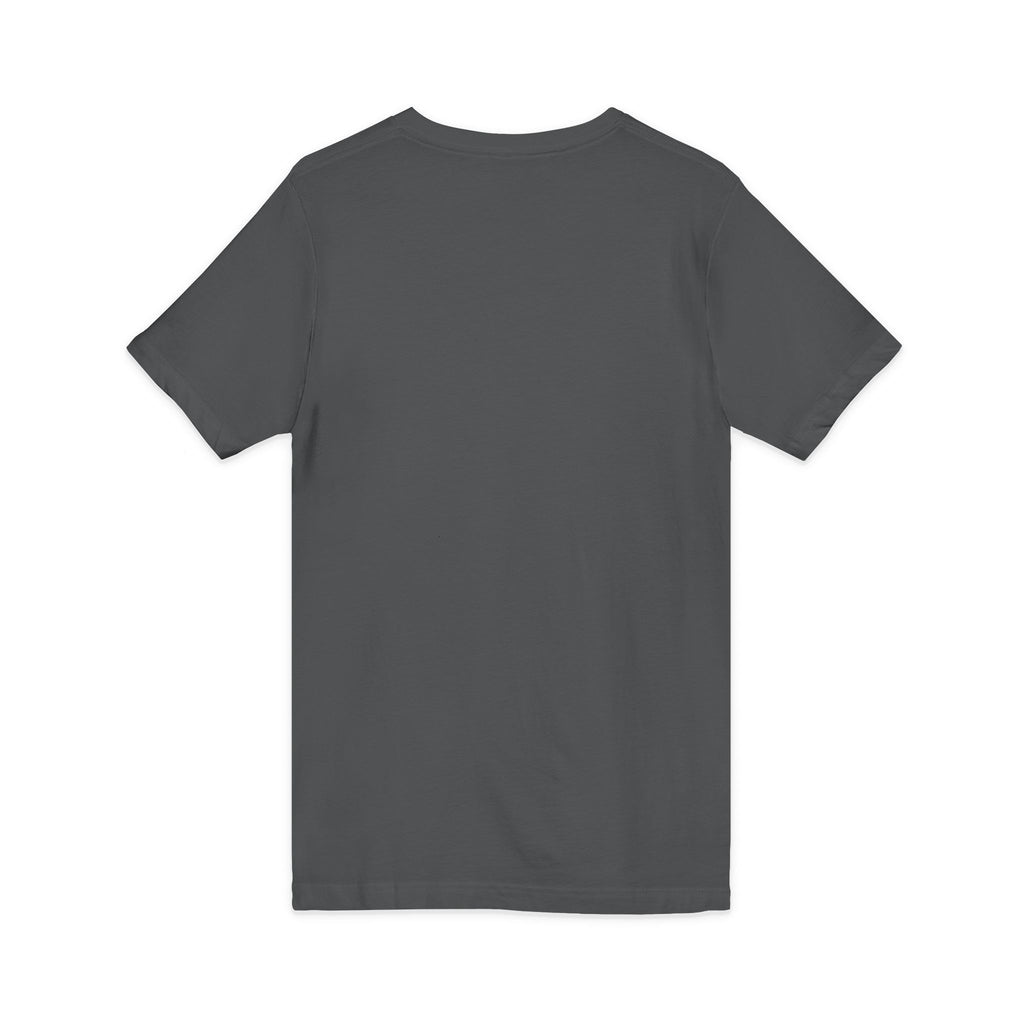 Myasthenia Gravis Awareness V-Neck Tee — "I'm Not Lazy" Sloth Design