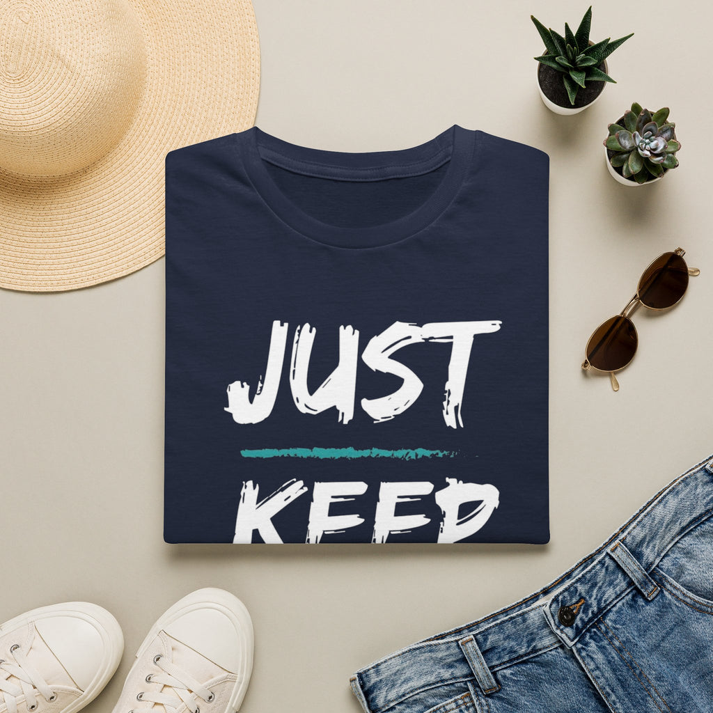 Just Keep Moving Forward T-Shirt — Motivational Inspirational Tee