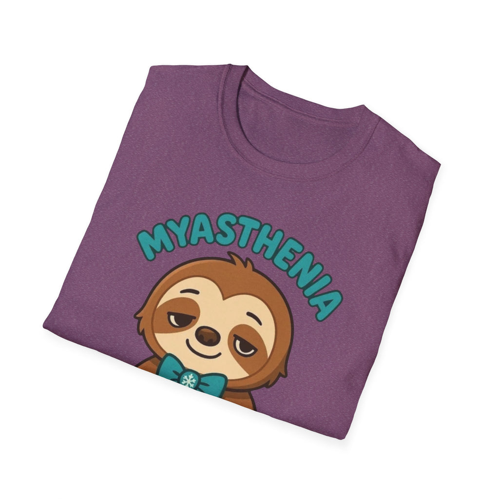 Myasthenia Warrior Sloth T-Shirt