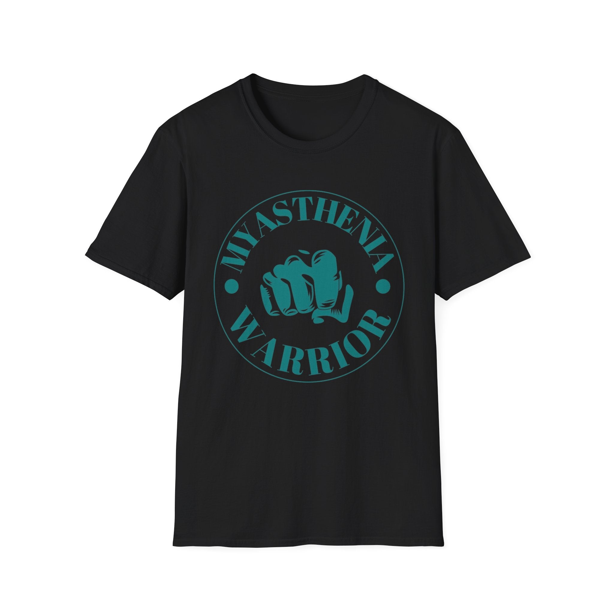 Myasthenia Warrior T-Shirt — Fist Logo Awareness Tee