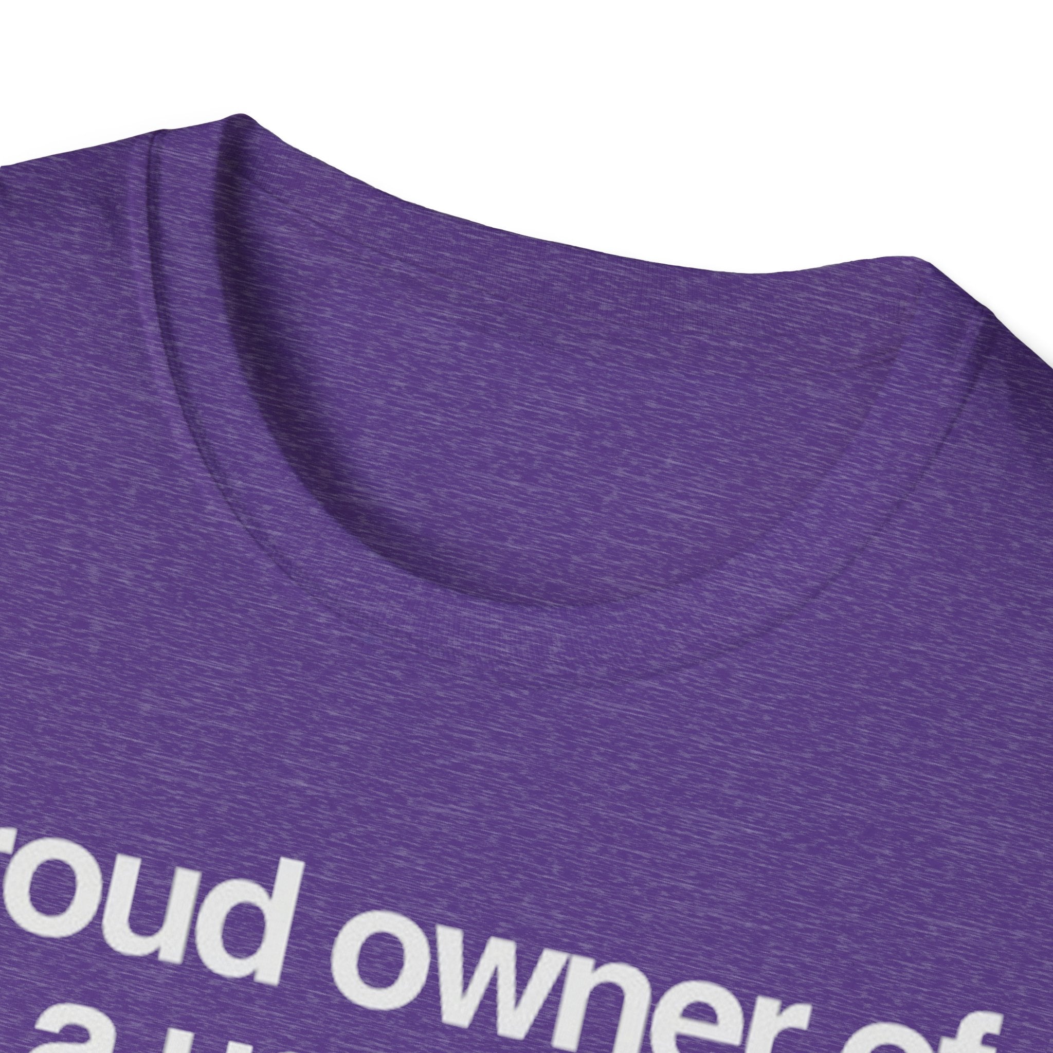 "Proud owner of a useless Immune System" Slogan Tee