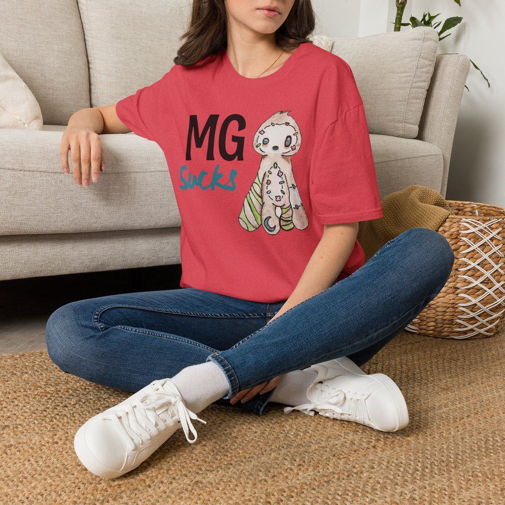 MG Sucks Sloth T-Shirt — Chronic Illness Awareness Tee