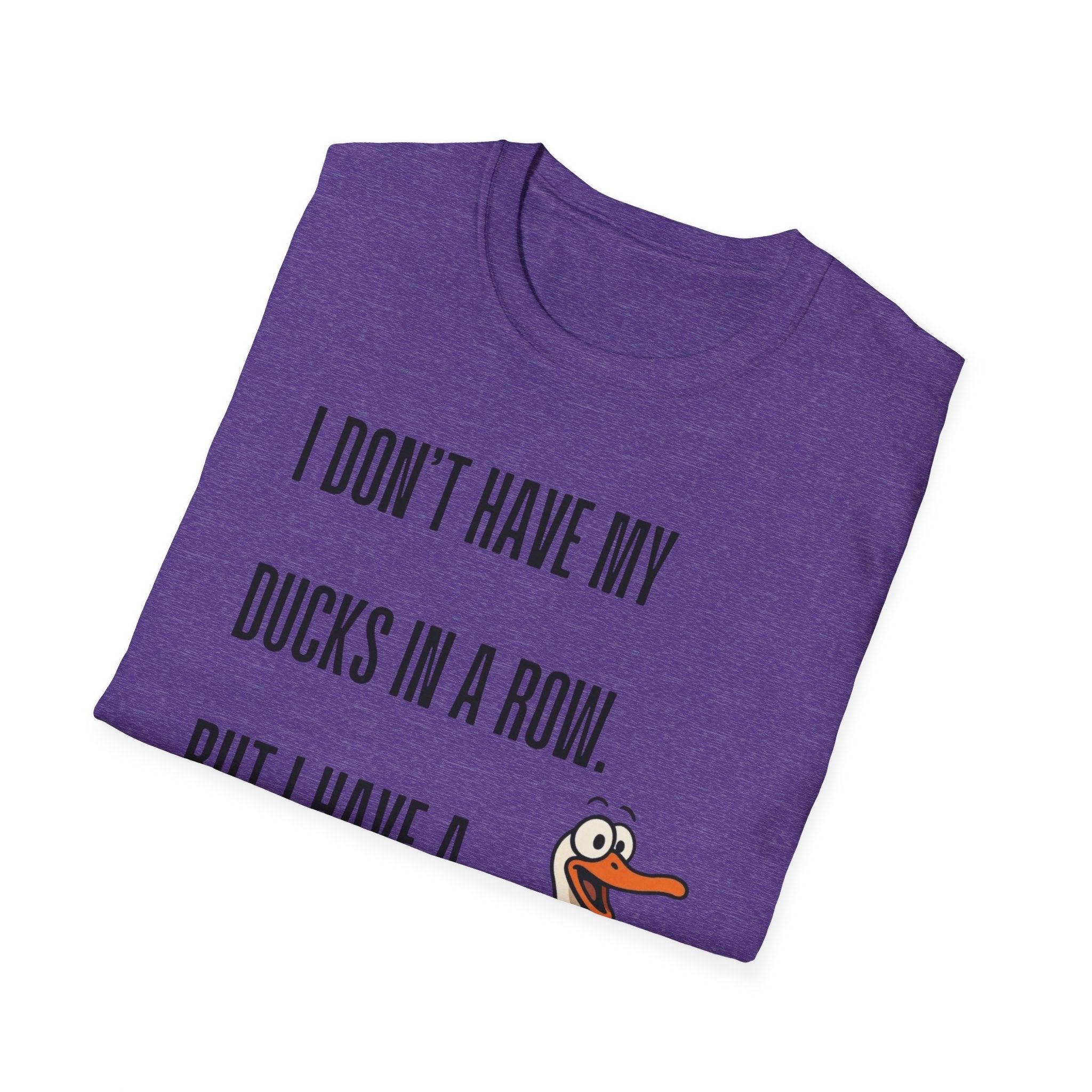 Silly Goose T-Shirt — "I Don't Have My Ducks in a Row, But I Have a Silly Goose."