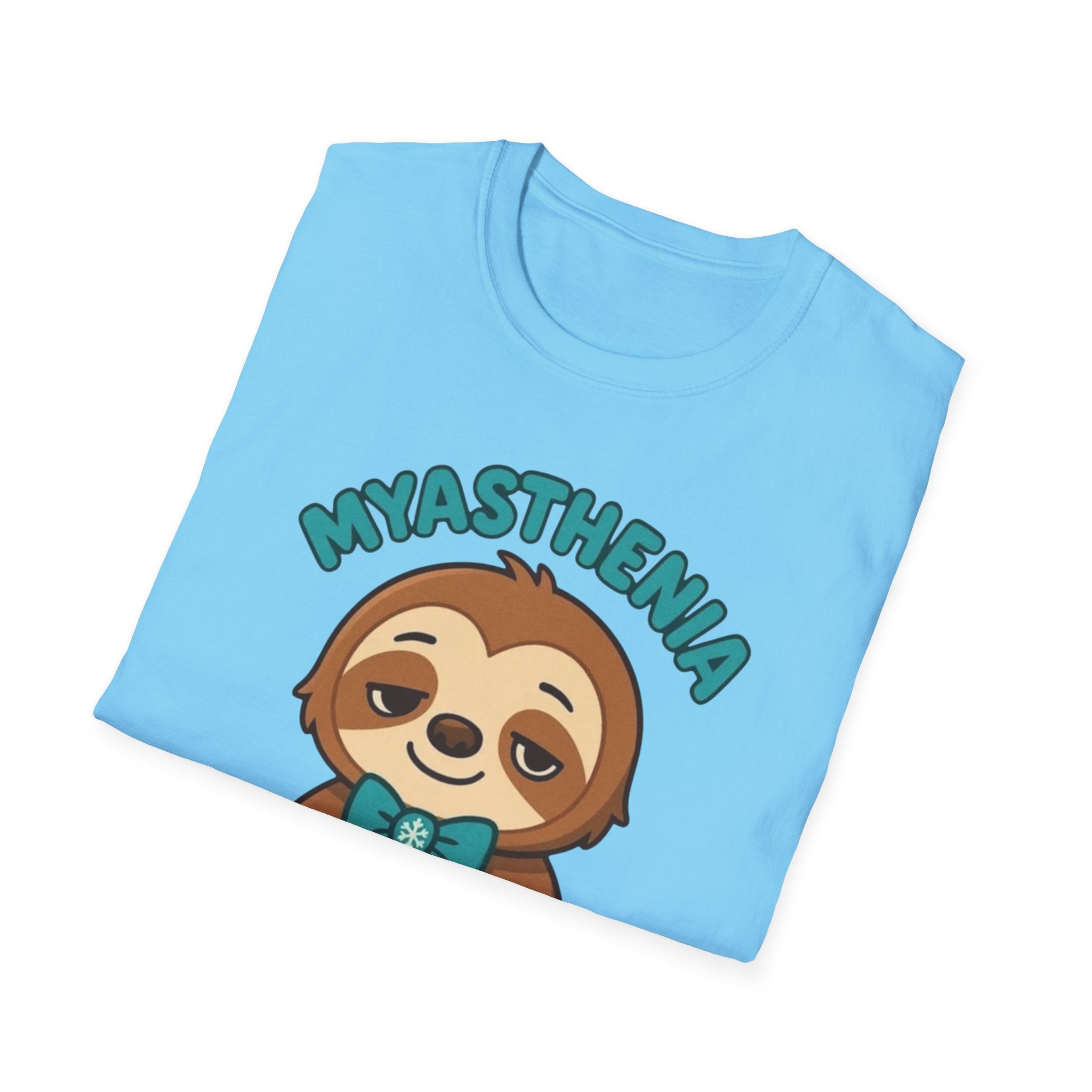 Myasthenia Warrior Sloth T-Shirt