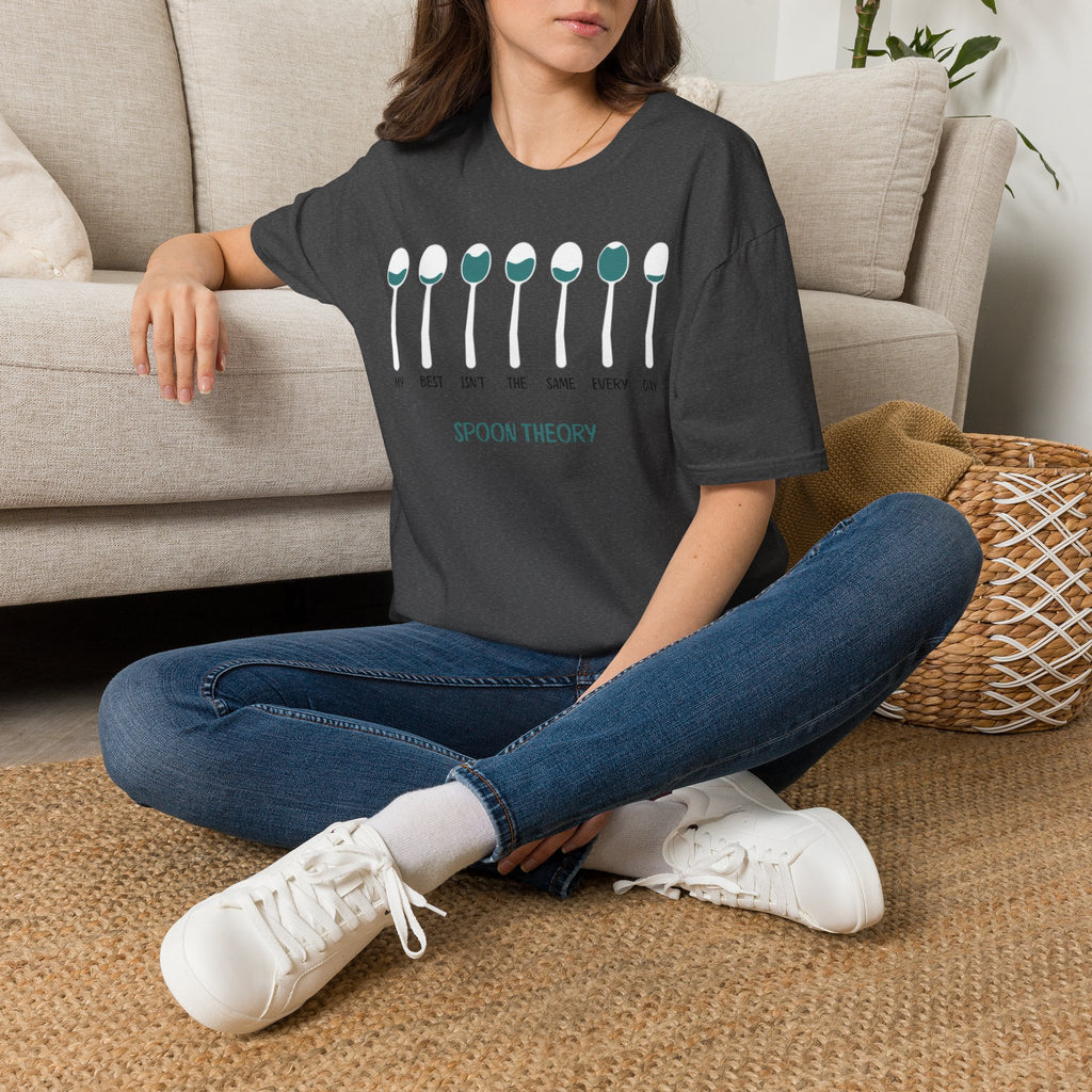 Spoon Theory T-Shirt – "My Best Isn't the Same Every Day" Chronic Illness Awareness Tee