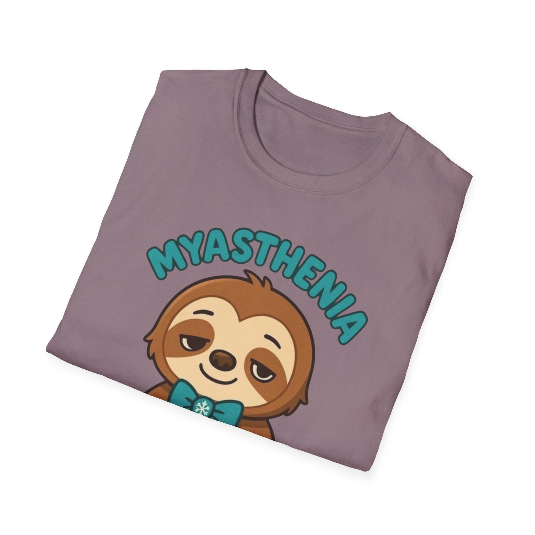 Myasthenia Warrior Sloth T-Shirt