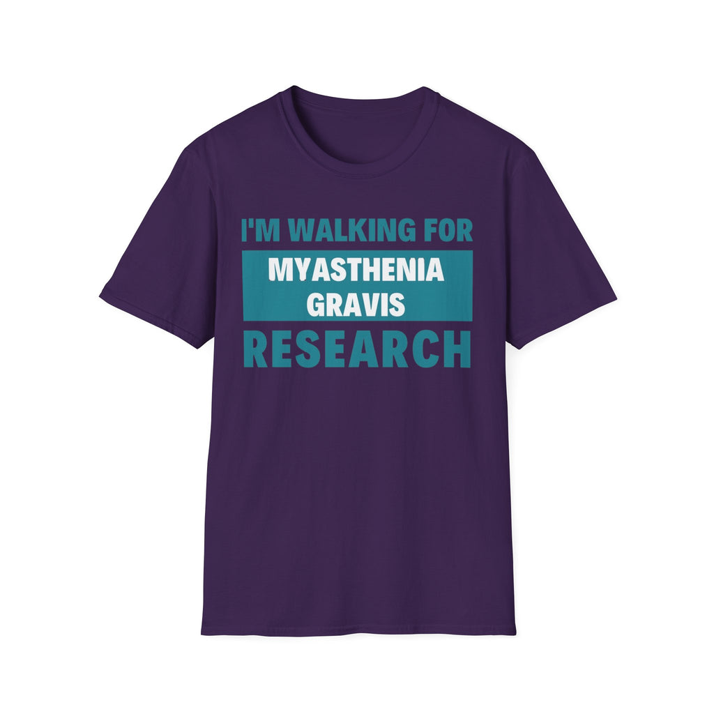 I'm Walking for Myasthenia Gravis Research T-Shirt