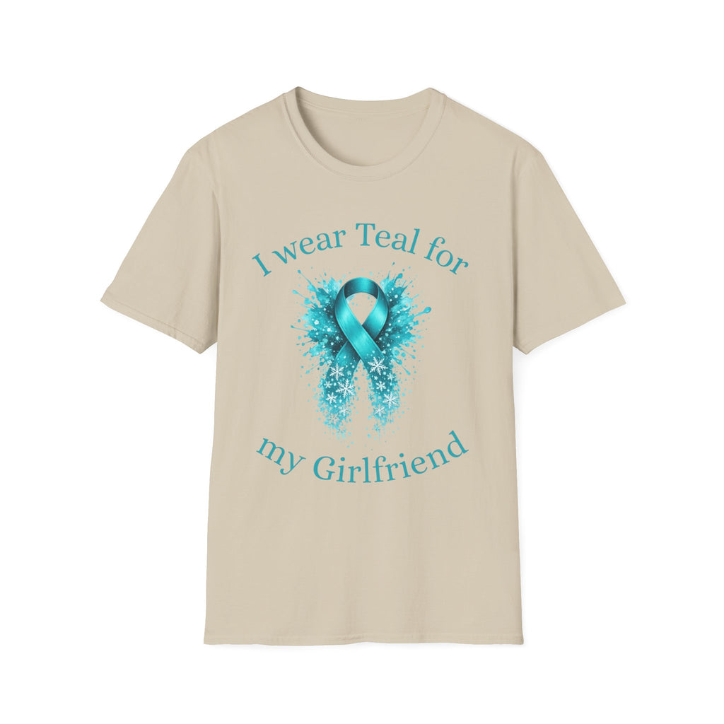 Myasthenia Gravis Awareness Tee — "I Wear Teal For My Girlfriend"