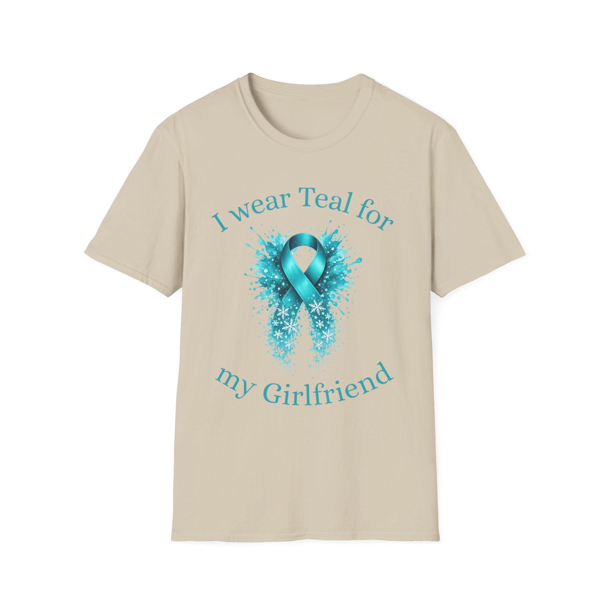 Myasthenia Gravis Awareness Tee — "I Wear Teal For My Girlfriend"