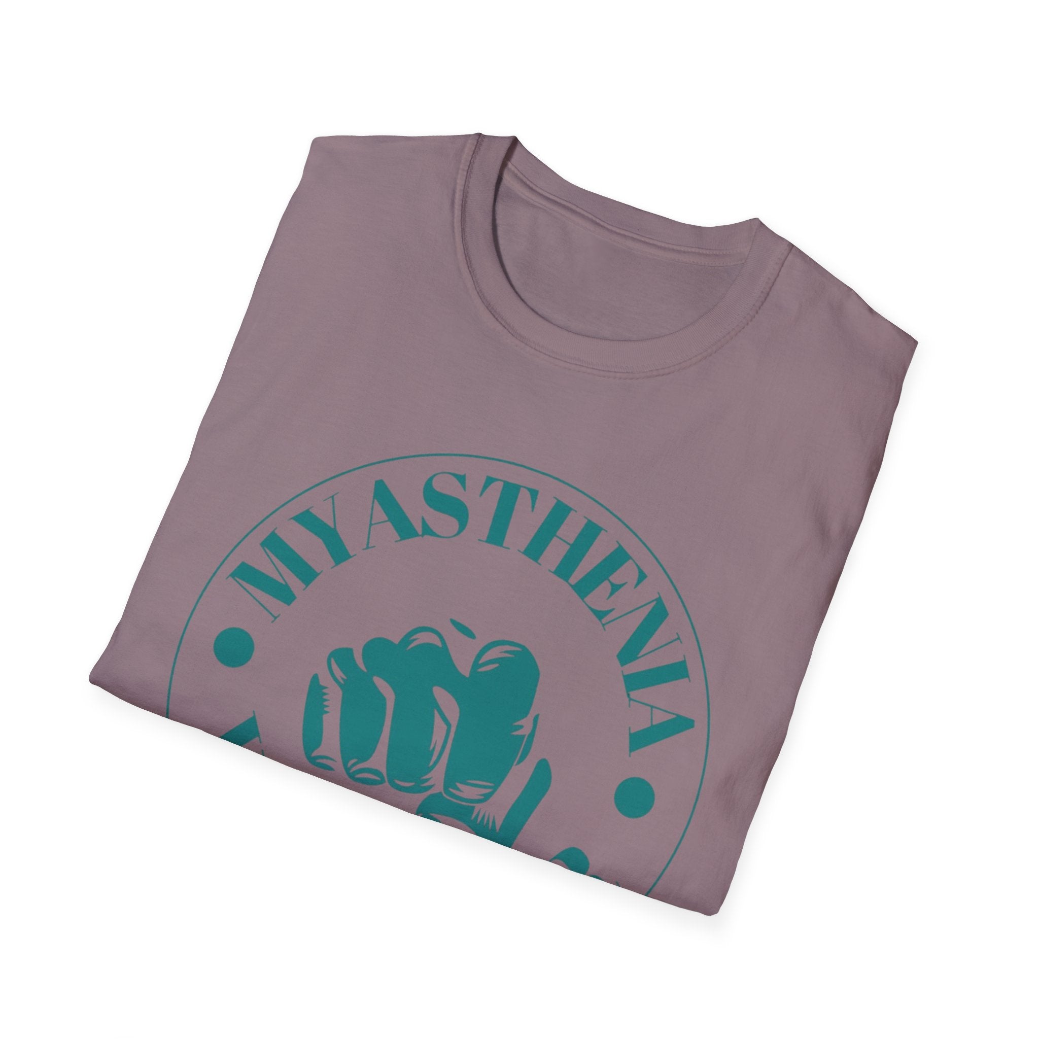 Myasthenia Warrior T-Shirt — Fist Logo Awareness Tee