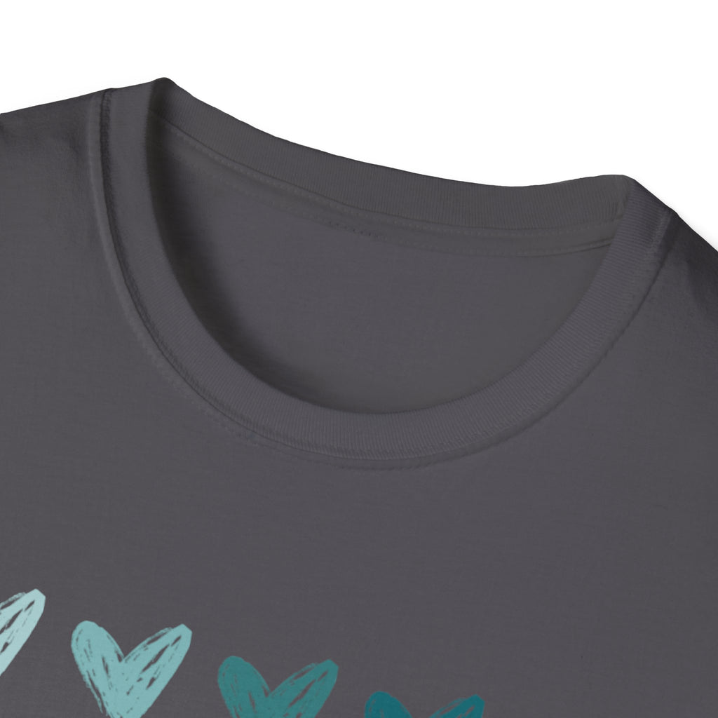 Myasthenia Gravis Warrior T‑Shirt — Teal Heart Awareness Tee