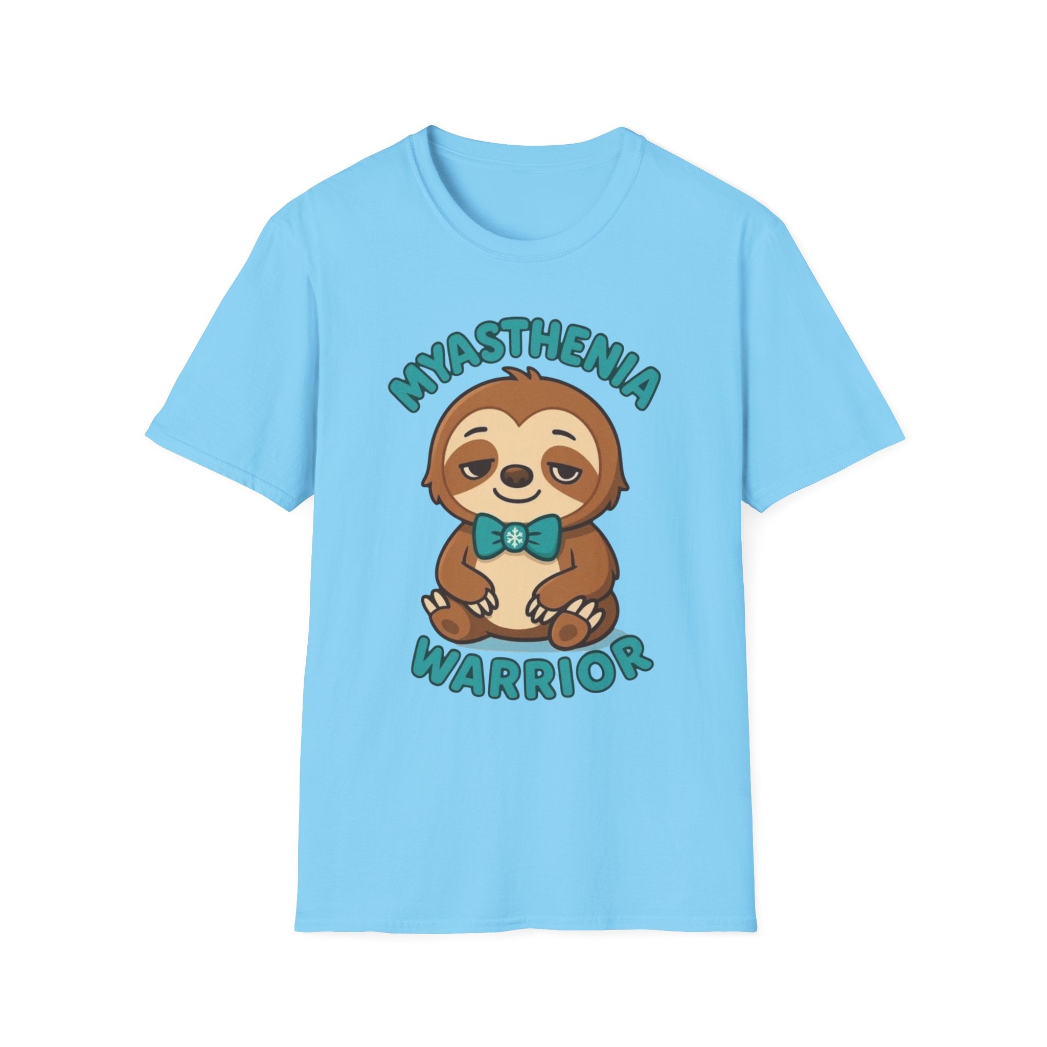 Myasthenia Warrior Sloth T-Shirt