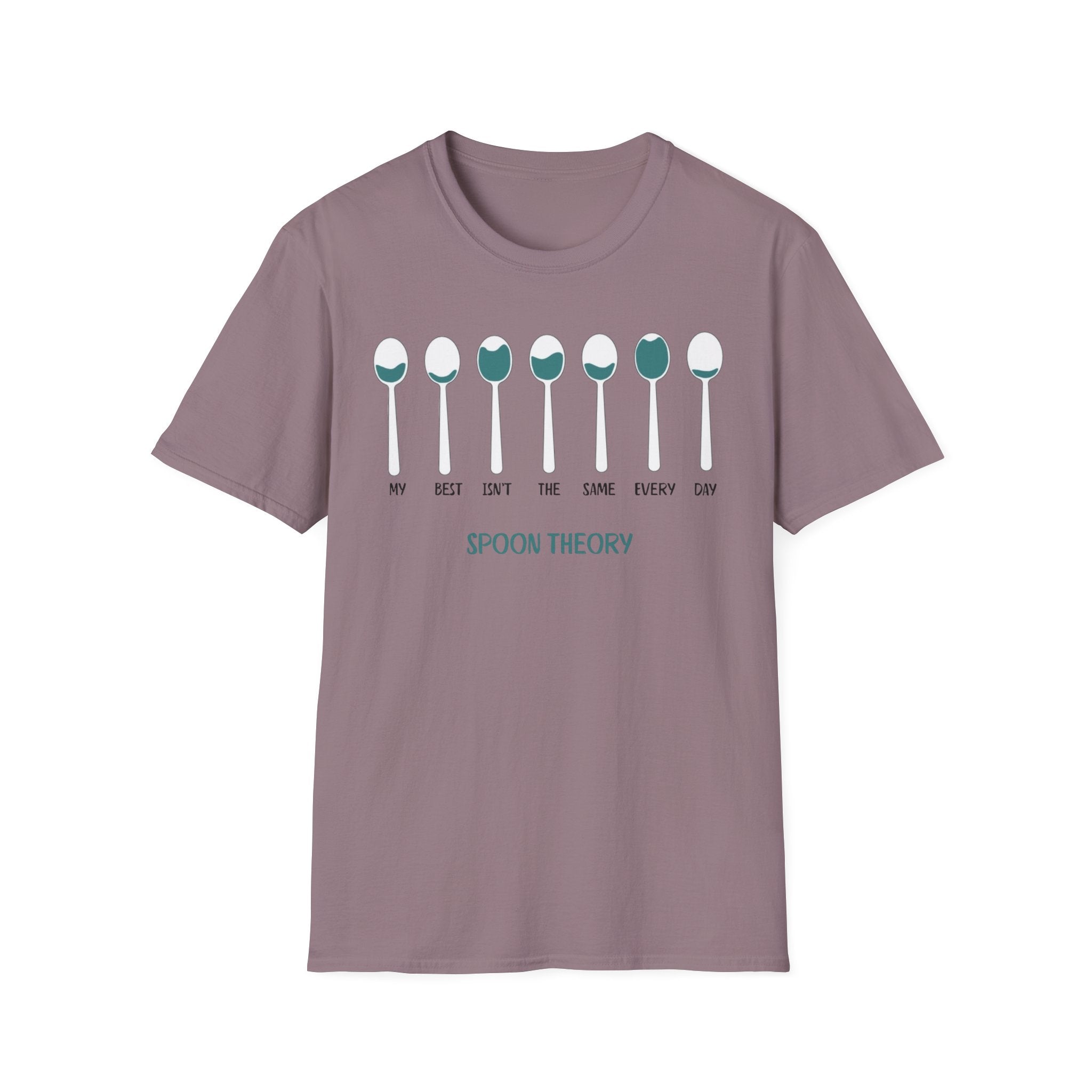 Spoon Theory T-Shirt – "My Best Isn't the Same Every Day" Chronic Illness Awareness Tee