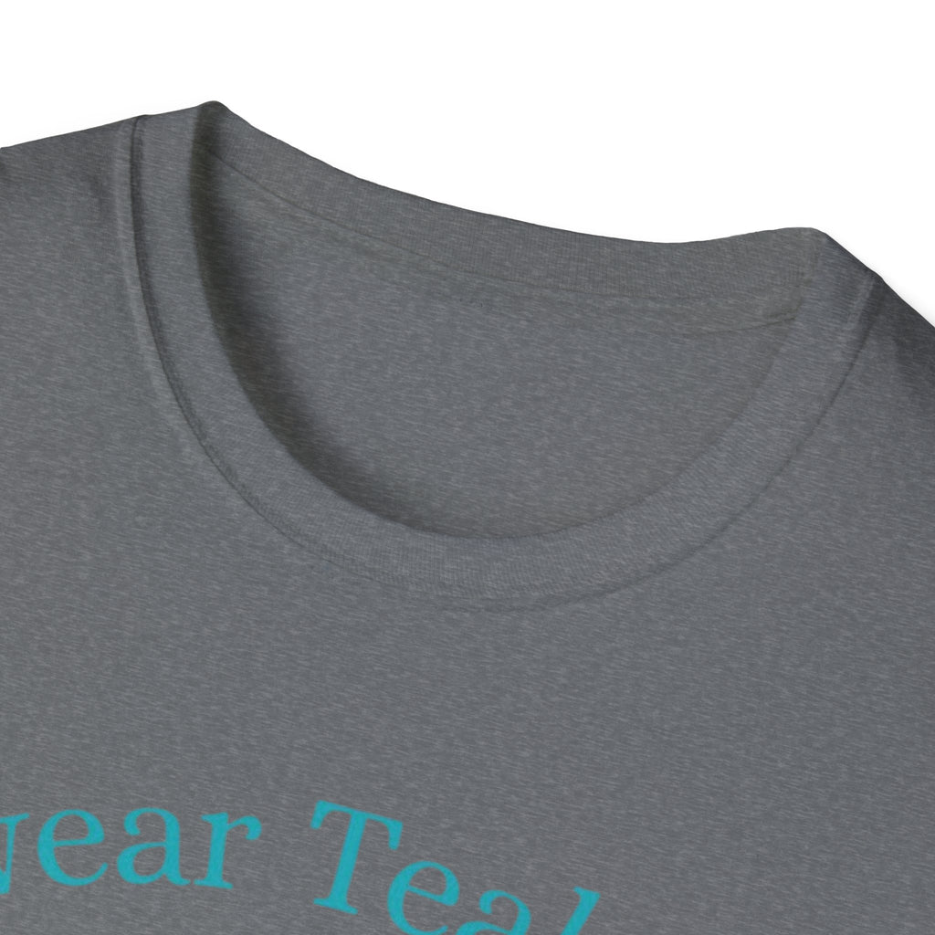 Myasthenia Gravis Awareness T-Shirt — "I Wear Teal for My Cousin" Support Tee