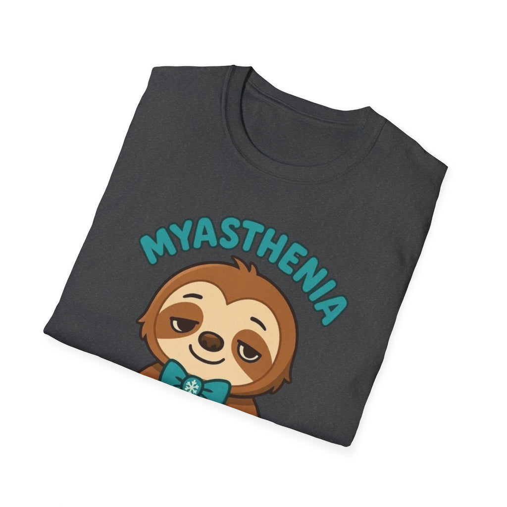 Myasthenia Warrior Sloth T-Shirt