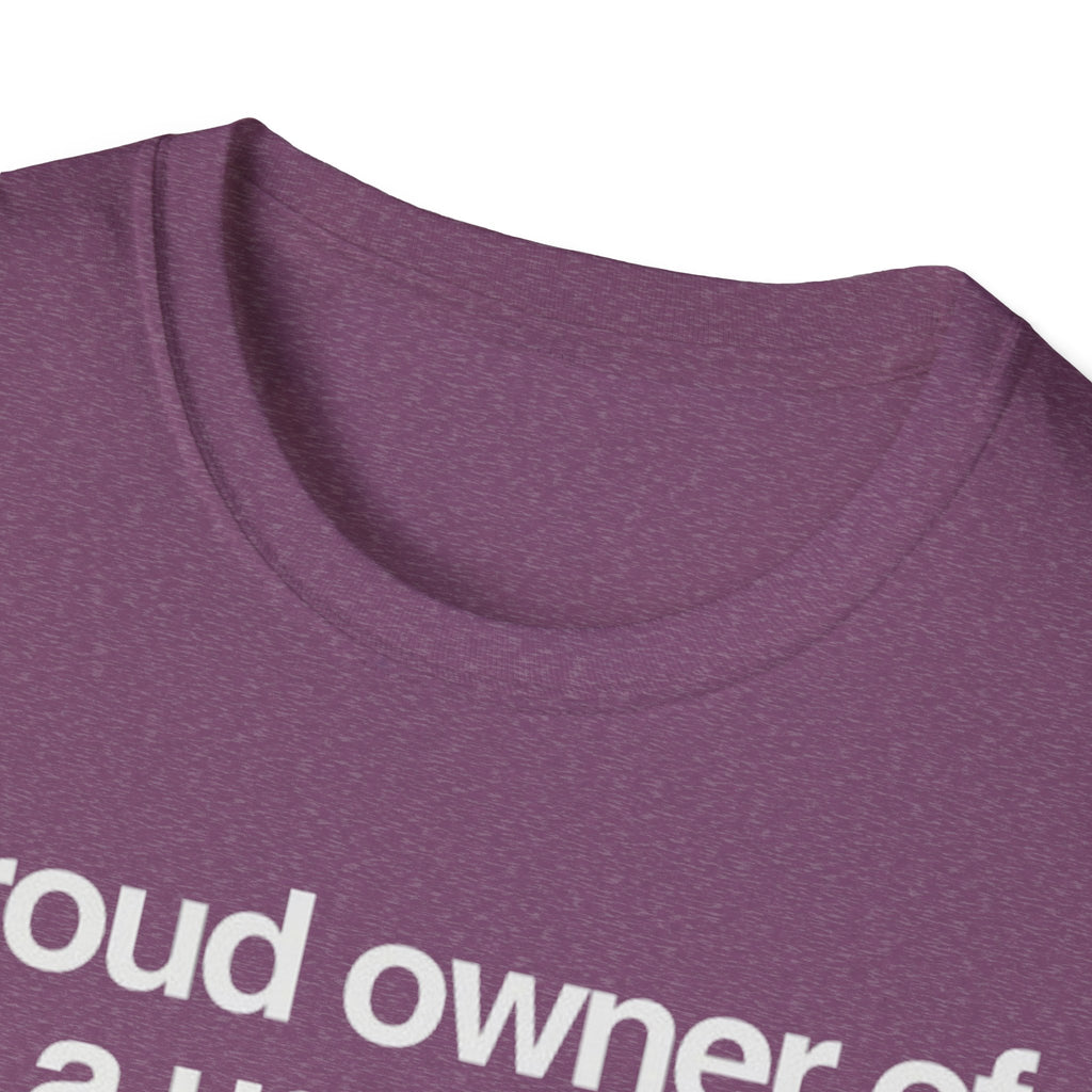 "Proud owner of a useless Immune System" Slogan Tee