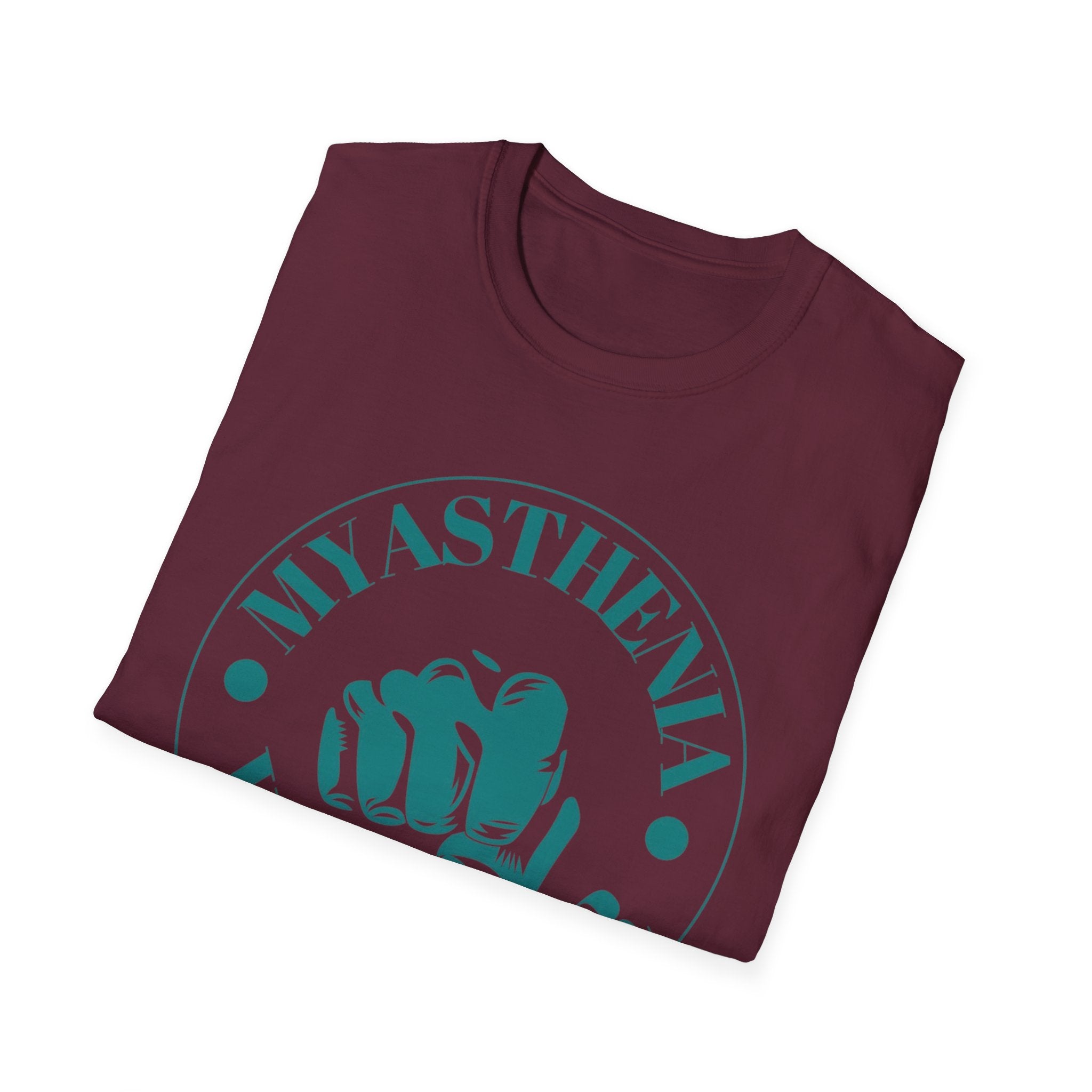 Myasthenia Warrior T-Shirt — Fist Logo Awareness Tee