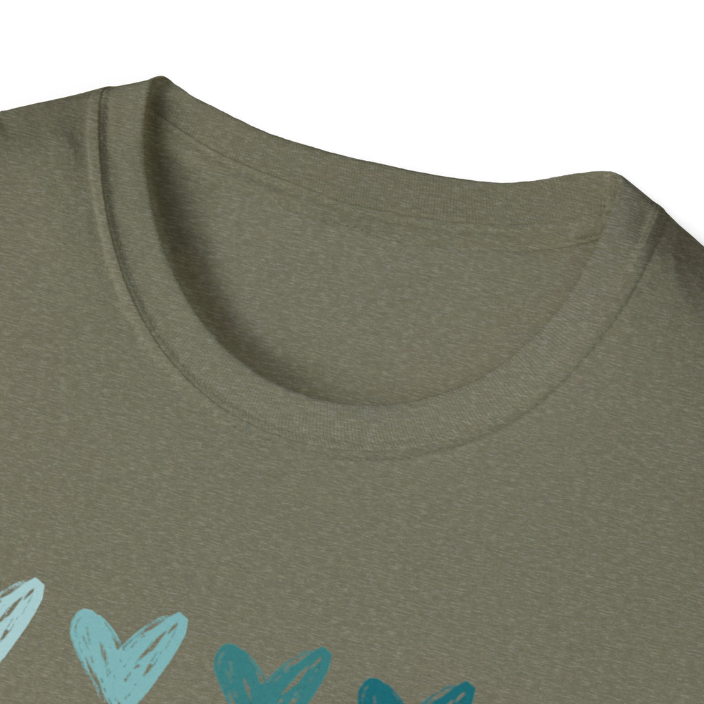 Myasthenia Gravis Warrior T‑Shirt — Teal Heart Awareness Tee