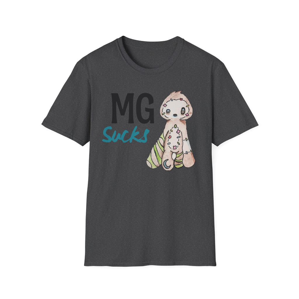 MG Sucks Sloth T-Shirt — Chronic Illness Awareness Tee
