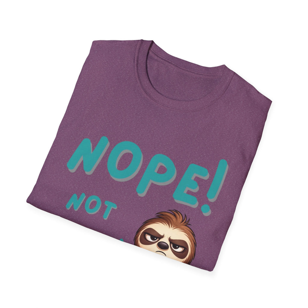 Sloth "Nope! Not Today" T-Shirt