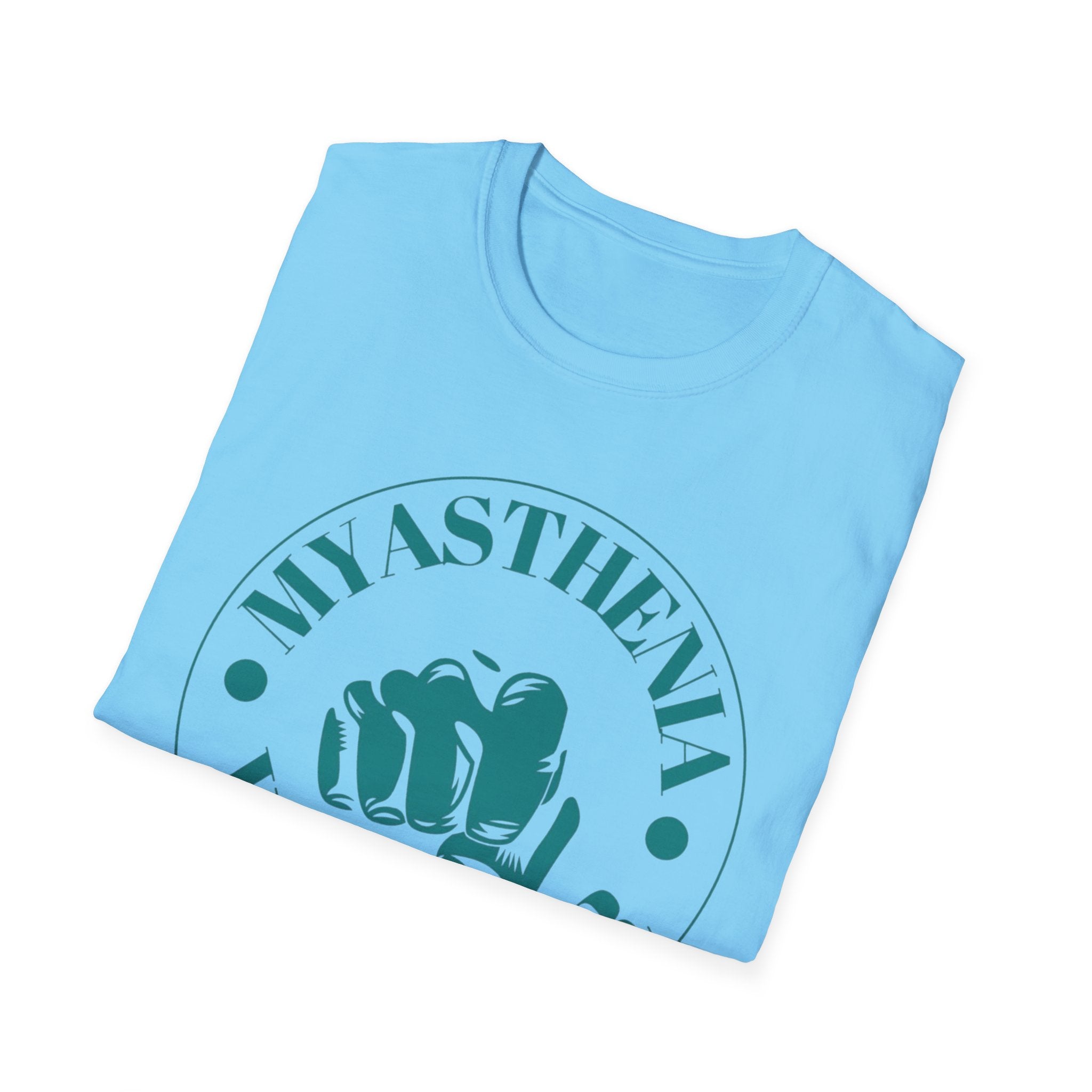 Myasthenia Warrior T-Shirt — Fist Logo Awareness Tee