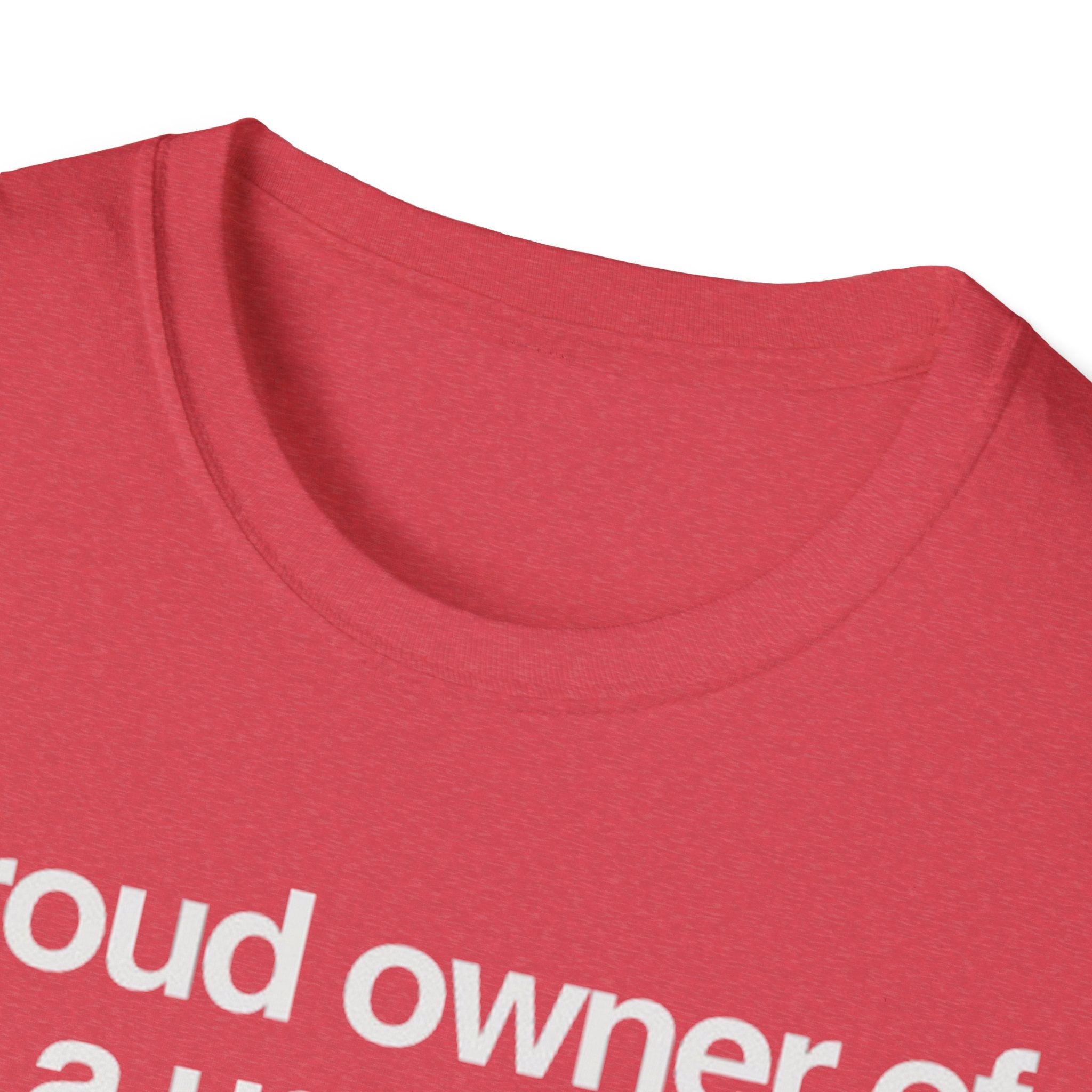 "Proud owner of a useless Immune System" Slogan Tee