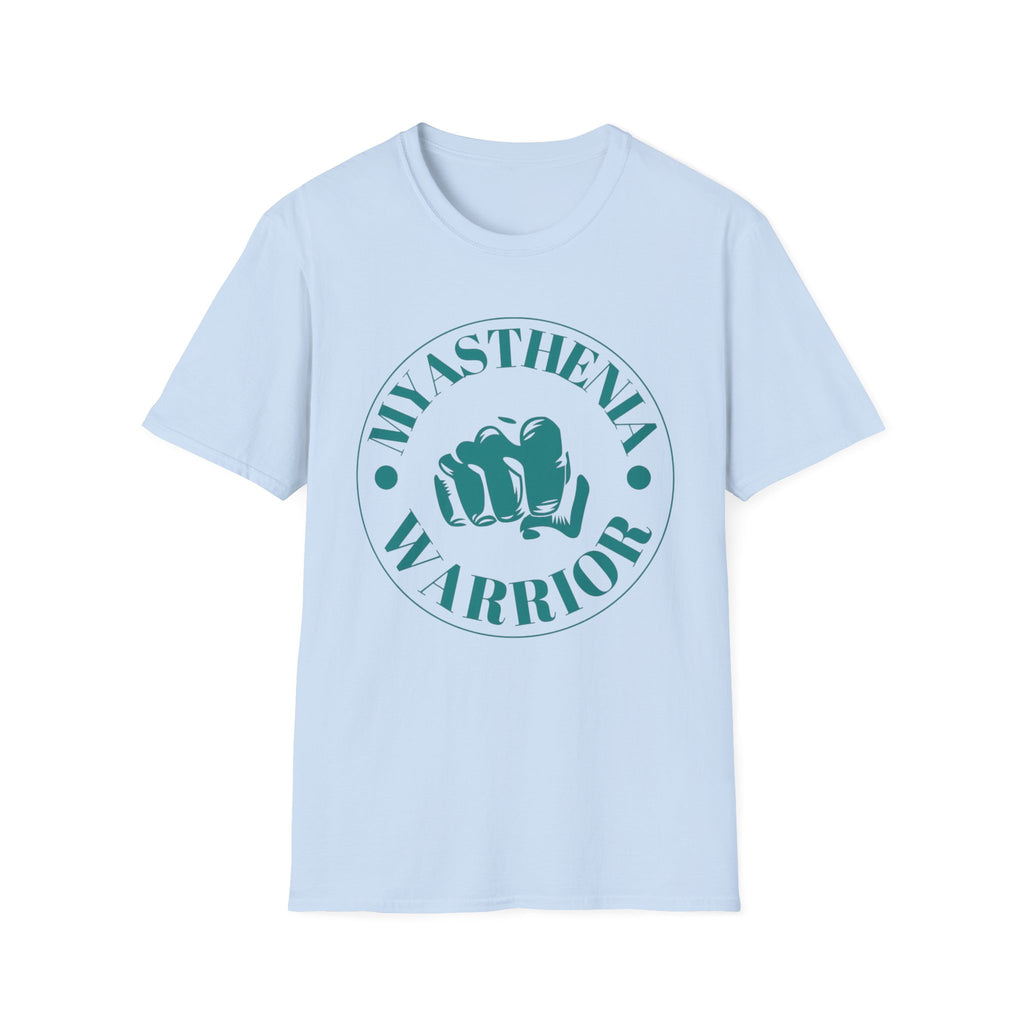 Myasthenia Warrior T-Shirt — Fist Logo Awareness Tee