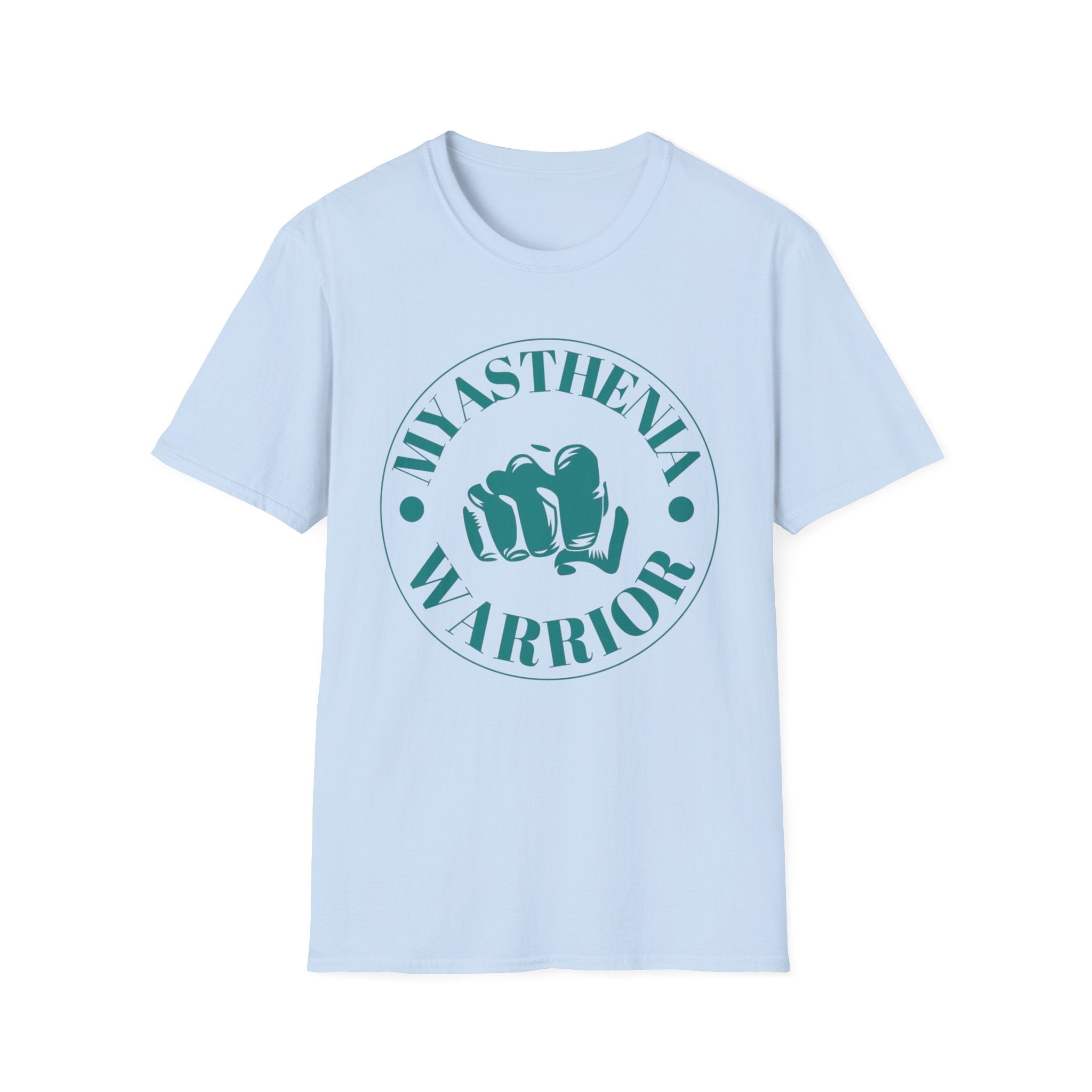Myasthenia Warrior T-Shirt — Fist Logo Awareness Tee