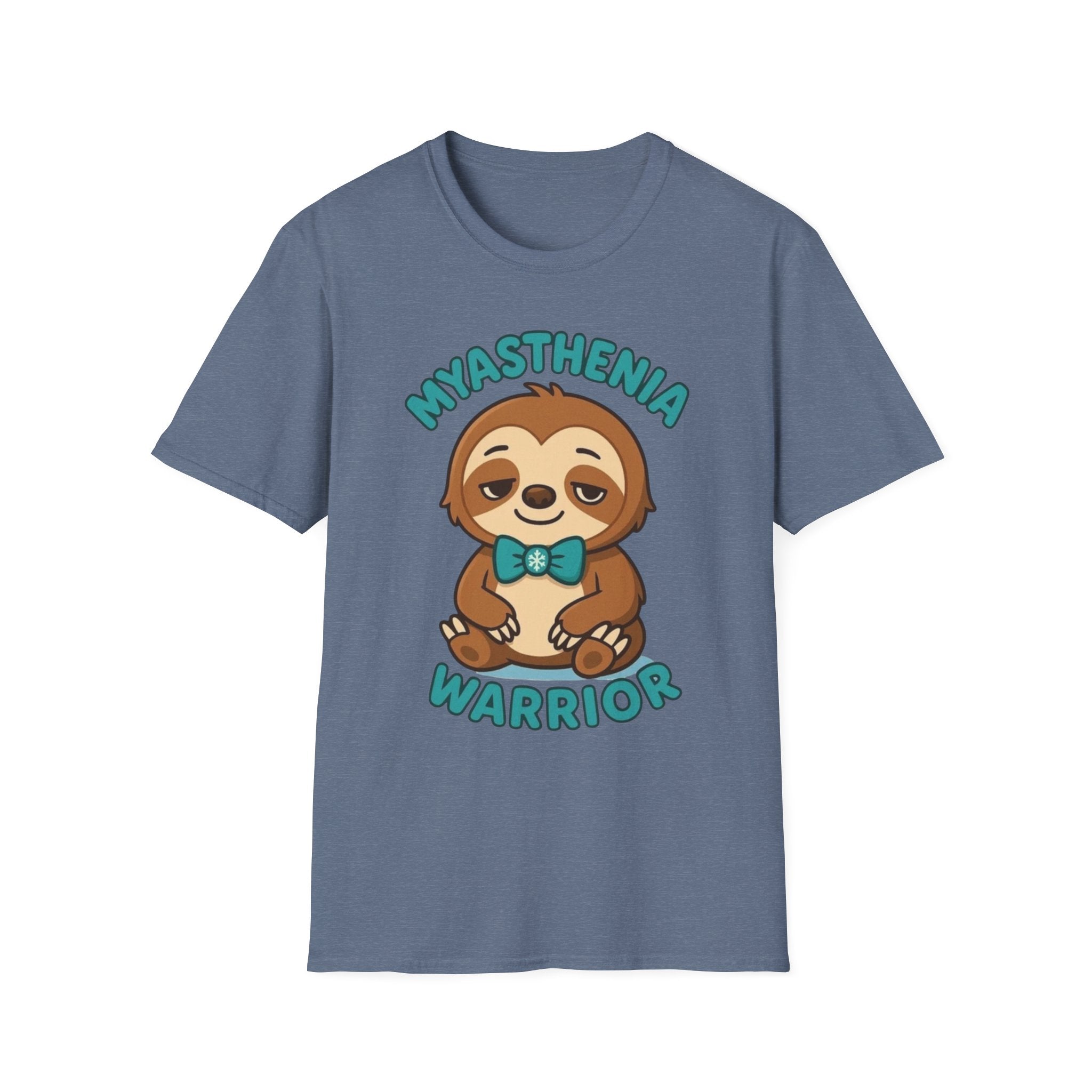 Myasthenia Warrior Sloth T-Shirt