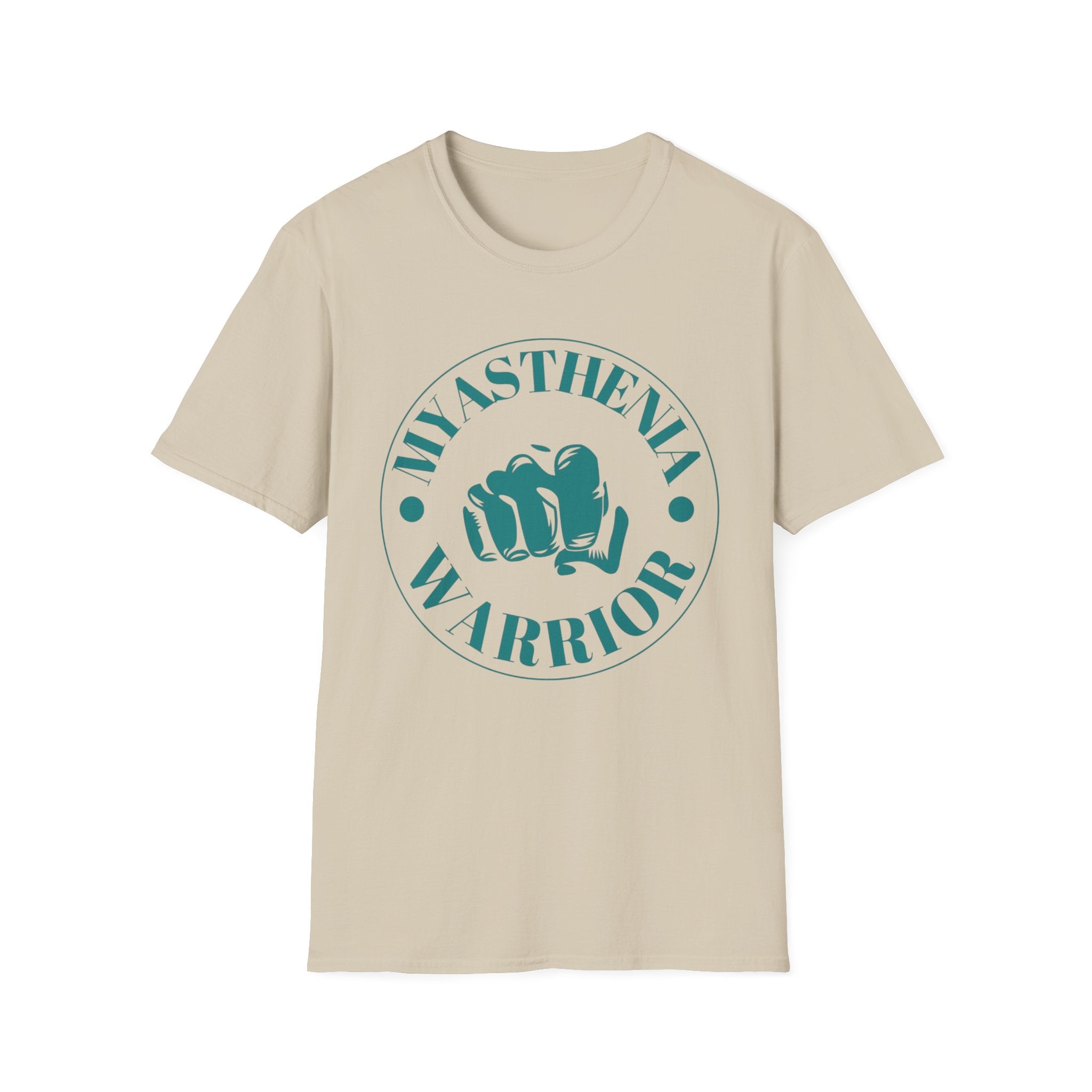 Myasthenia Warrior T-Shirt — Fist Logo Awareness Tee