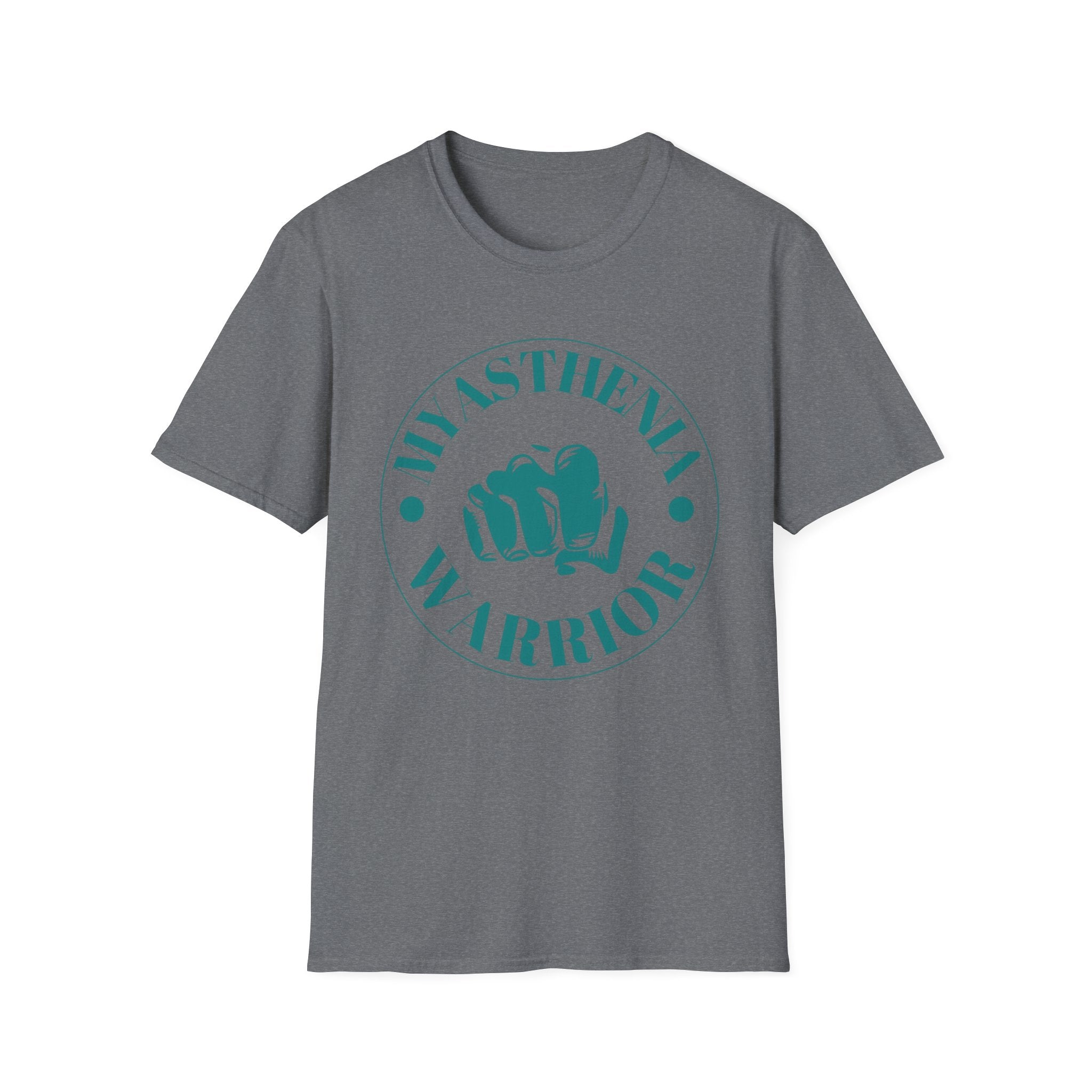 Myasthenia Warrior T-Shirt — Fist Logo Awareness Tee