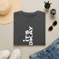 It's Okay Vertical Graphic Tee — Mental Health Awareness T-Shirt