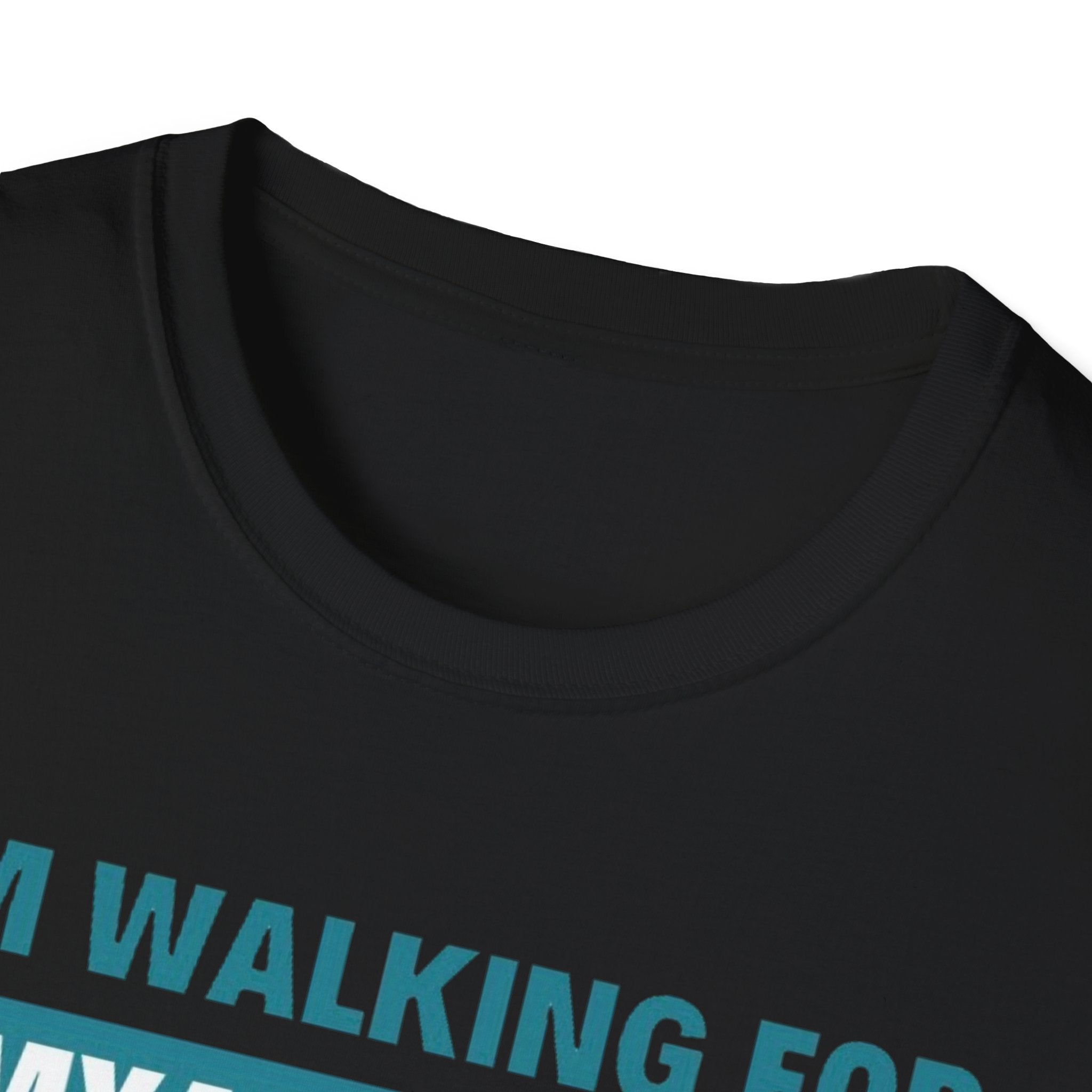 Myasthenia Gravis Awareness T-Shirt – "I'm Walking for Myasthenia Gravis Awareness" Fundraiser Tee