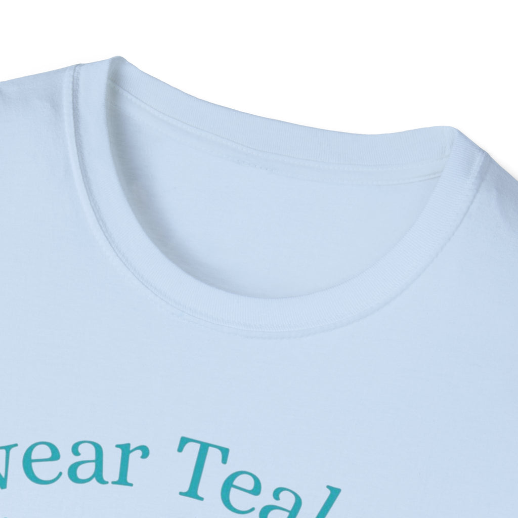 Myasthenia Gravis Awareness T-Shirt — "I Wear Teal For My Friend"